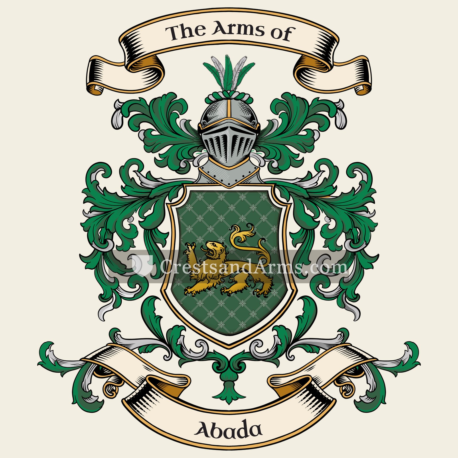The Abada coat of arms