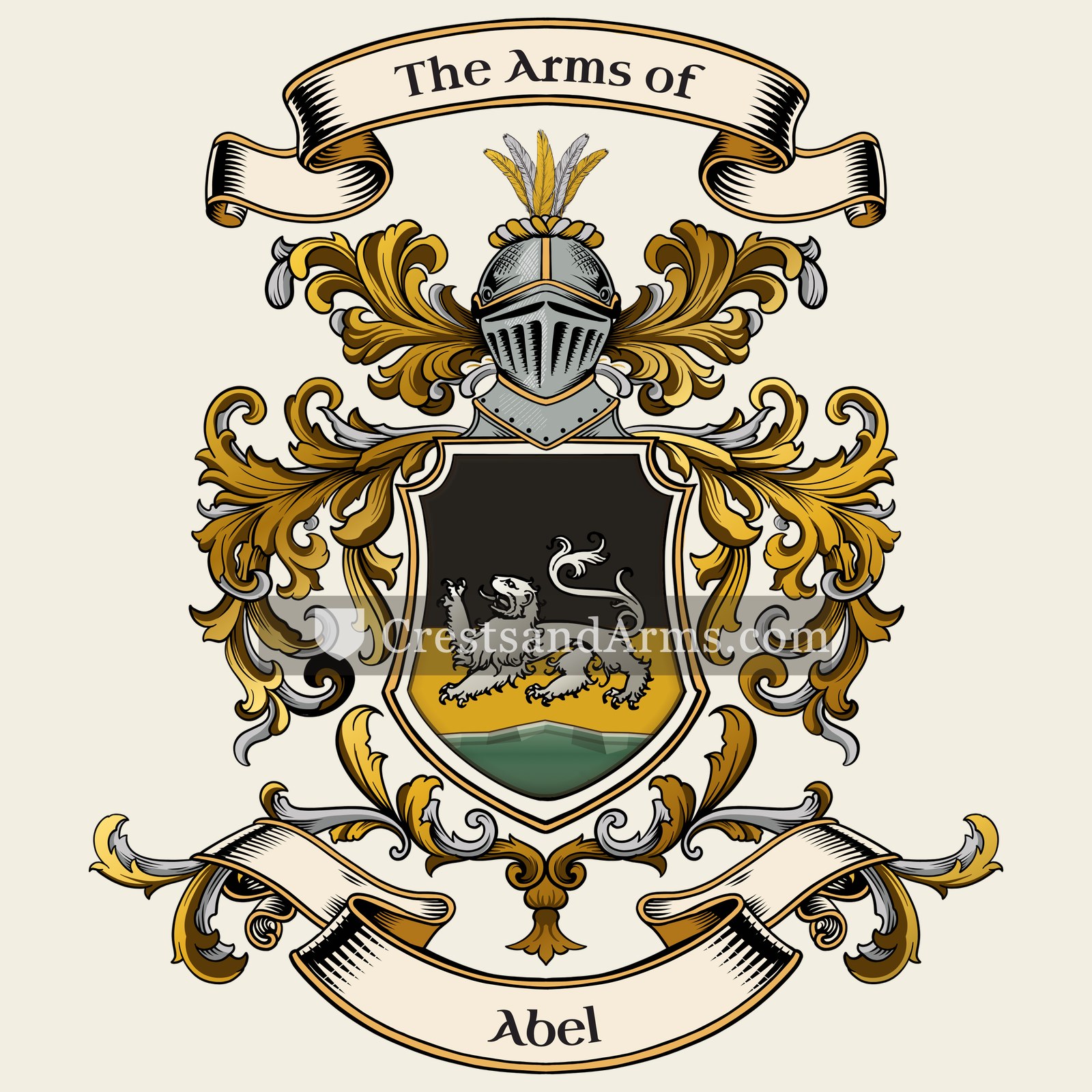 The Abel coat of arms