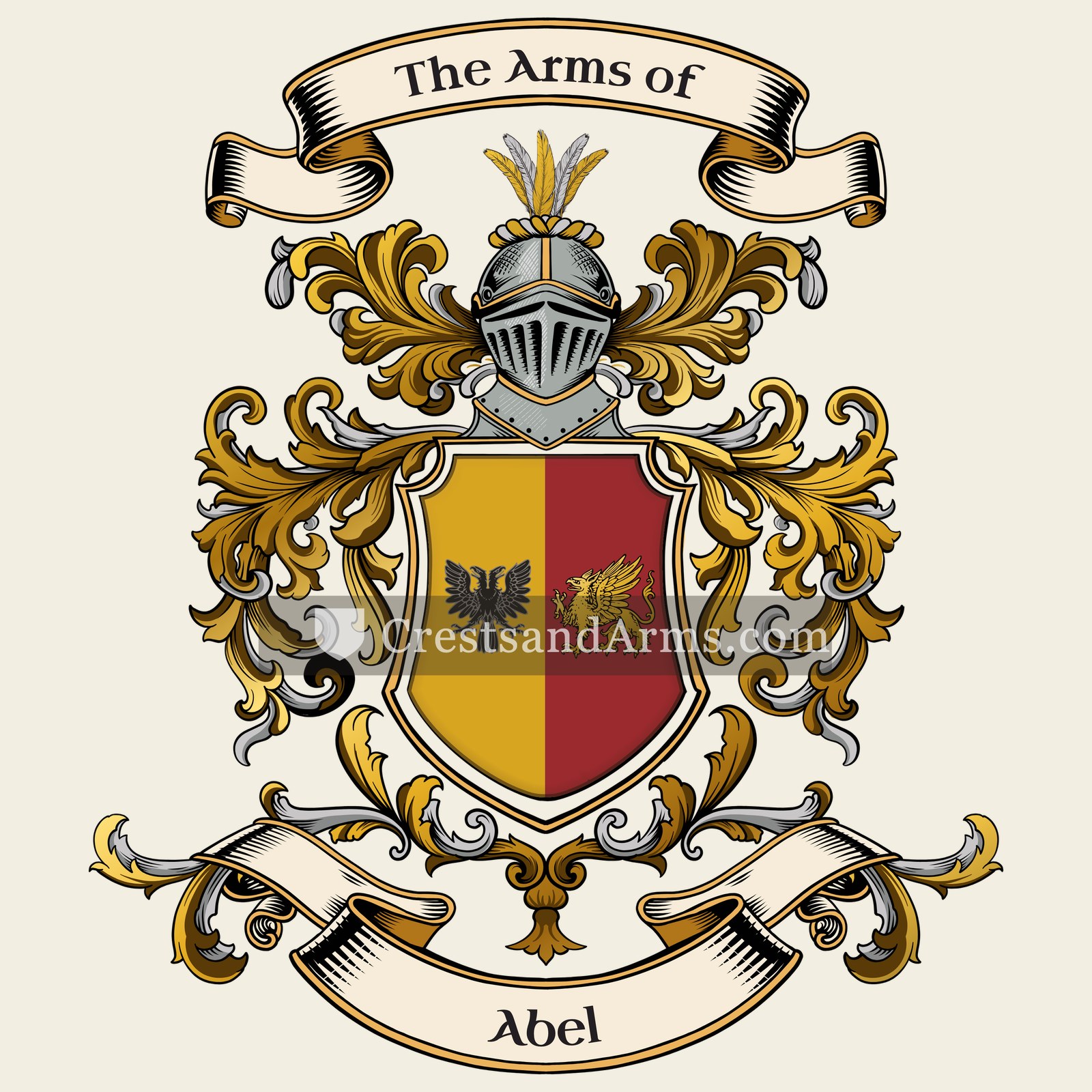 The Abel coat of arms