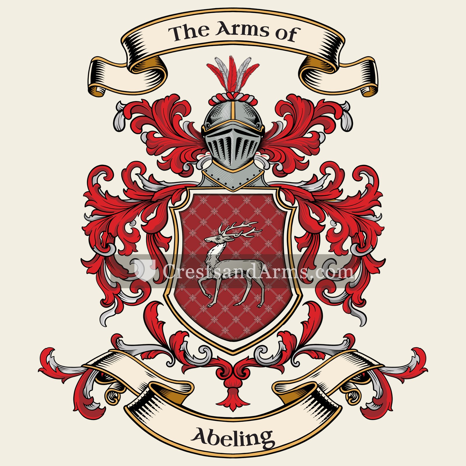 The Abeling coat of arms