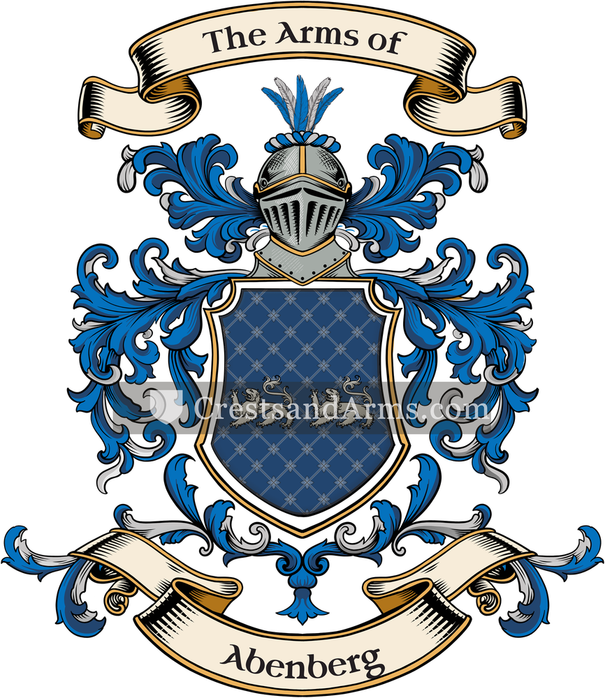 The Abenberg coat of arms, drawn from the recorded blazon