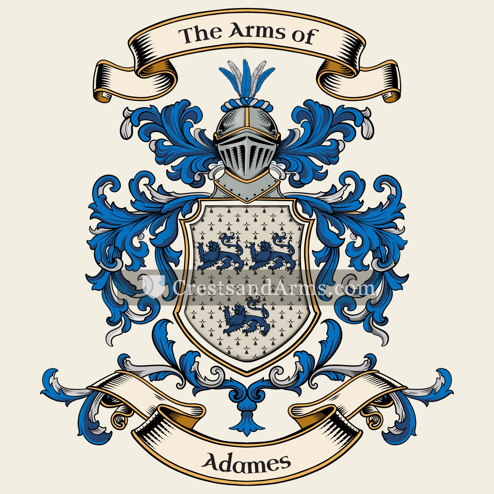 The Adames coat of arms