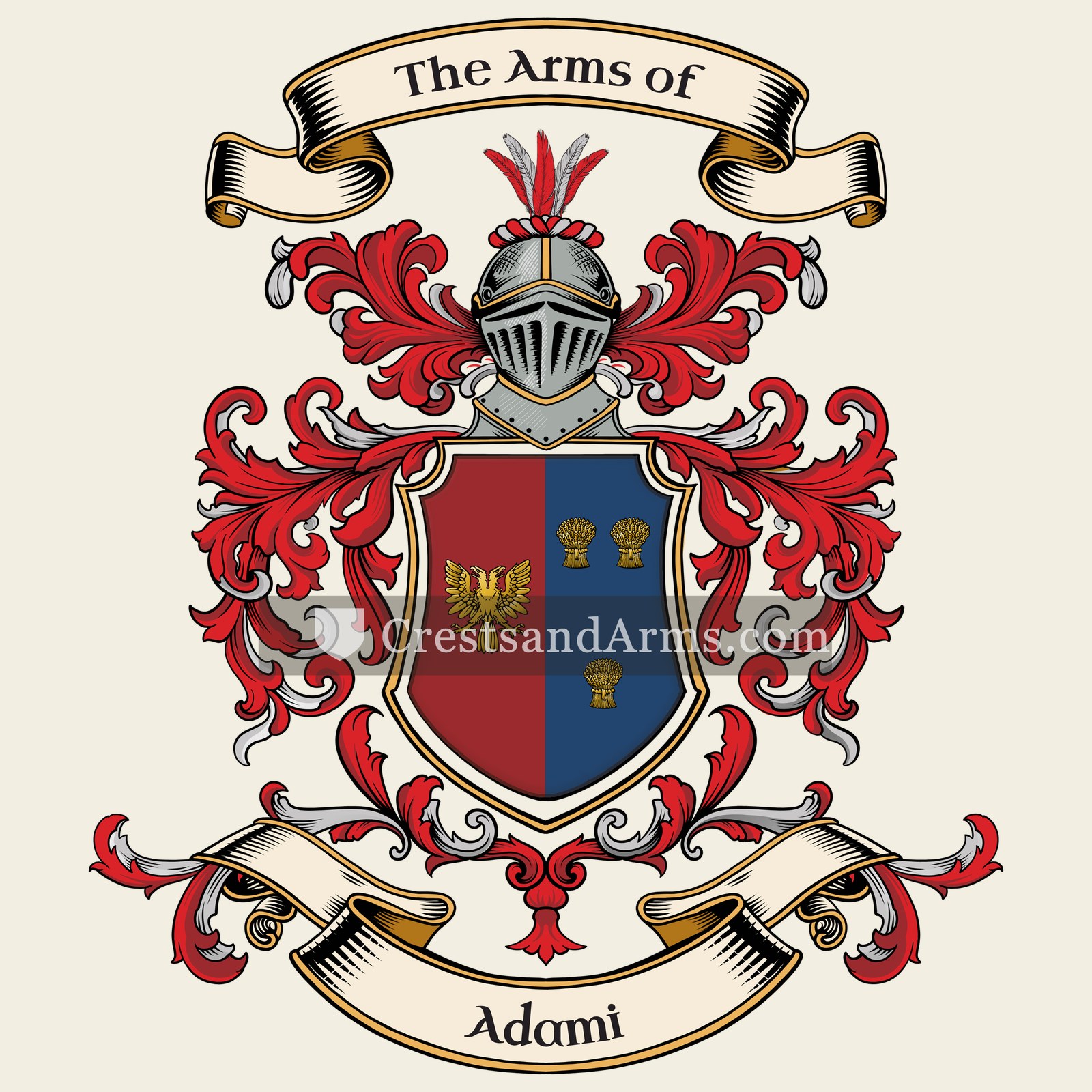The Adami coat of arms