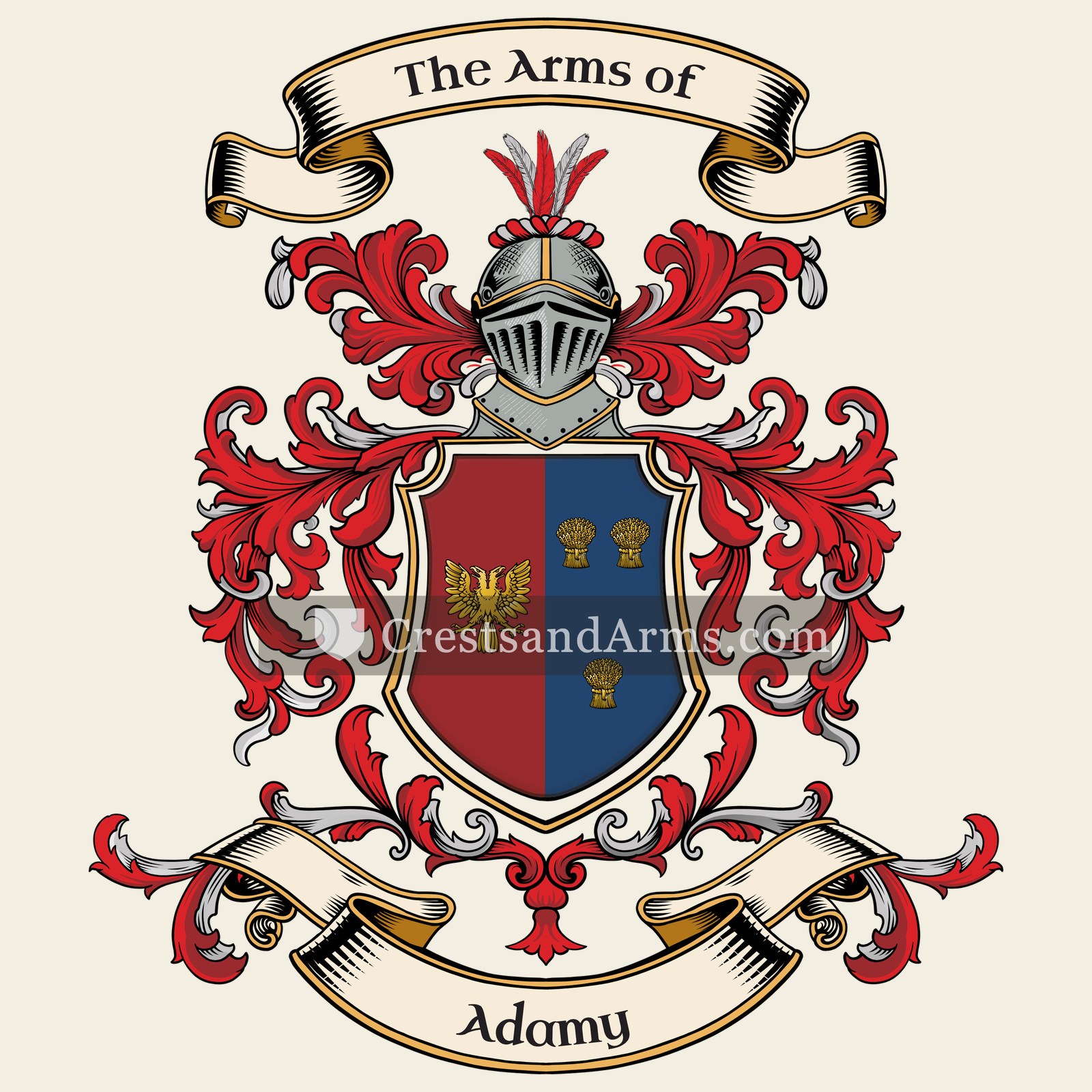 The Adamy coat of arms