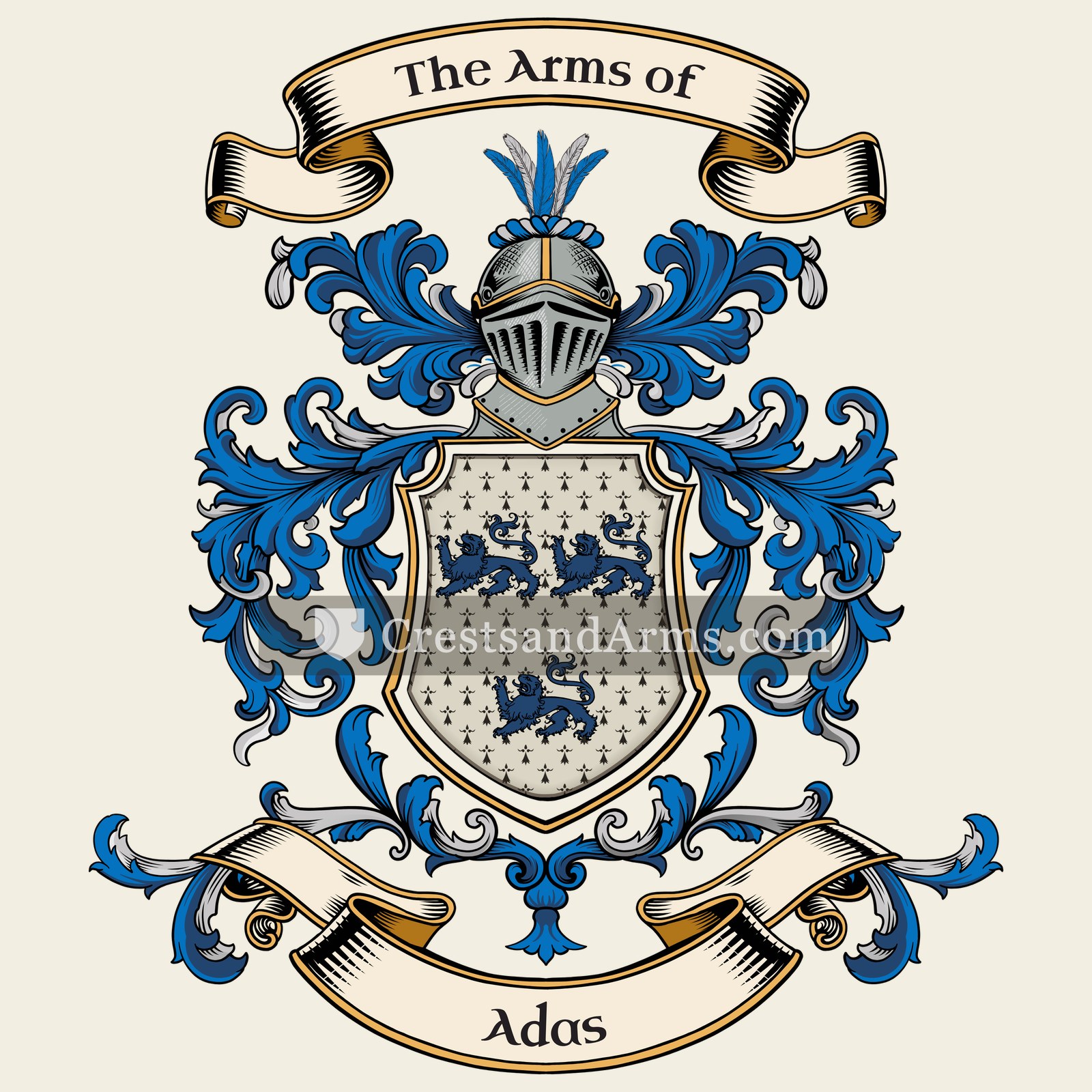The Adas coat of arms