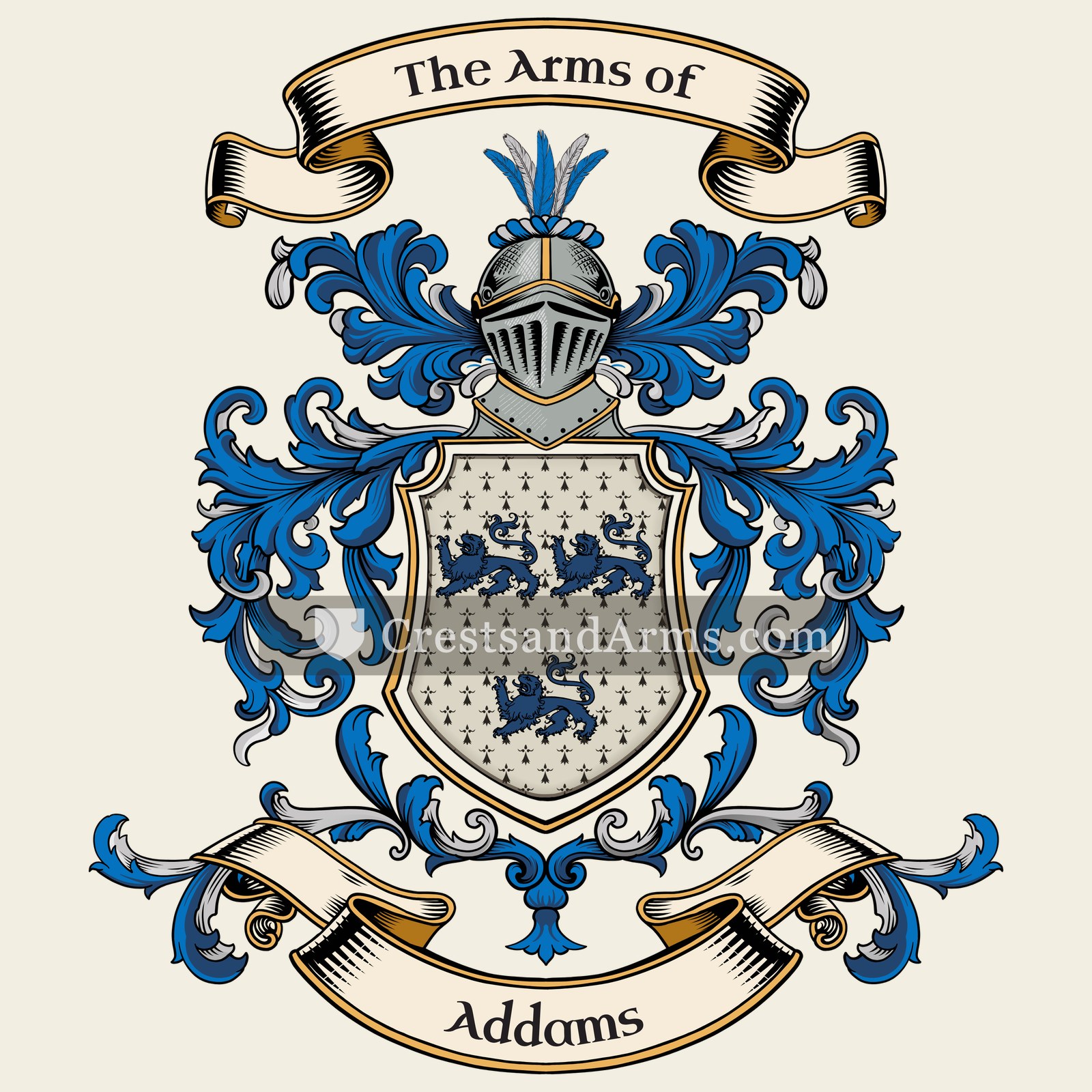 The Addams coat of arms