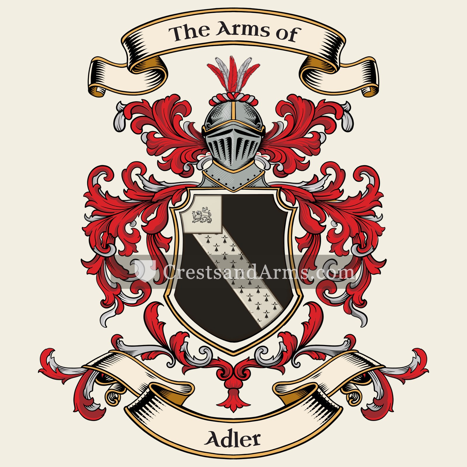 The Adler coat of arms