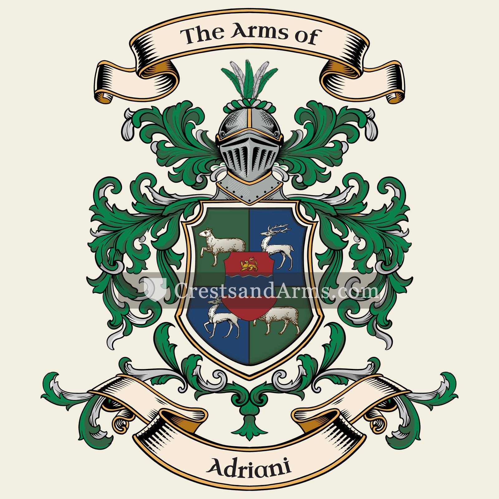 The Adriani coat of arms