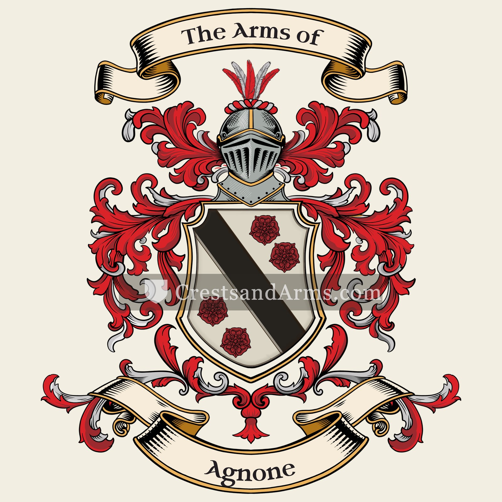 The Agnone coat of arms