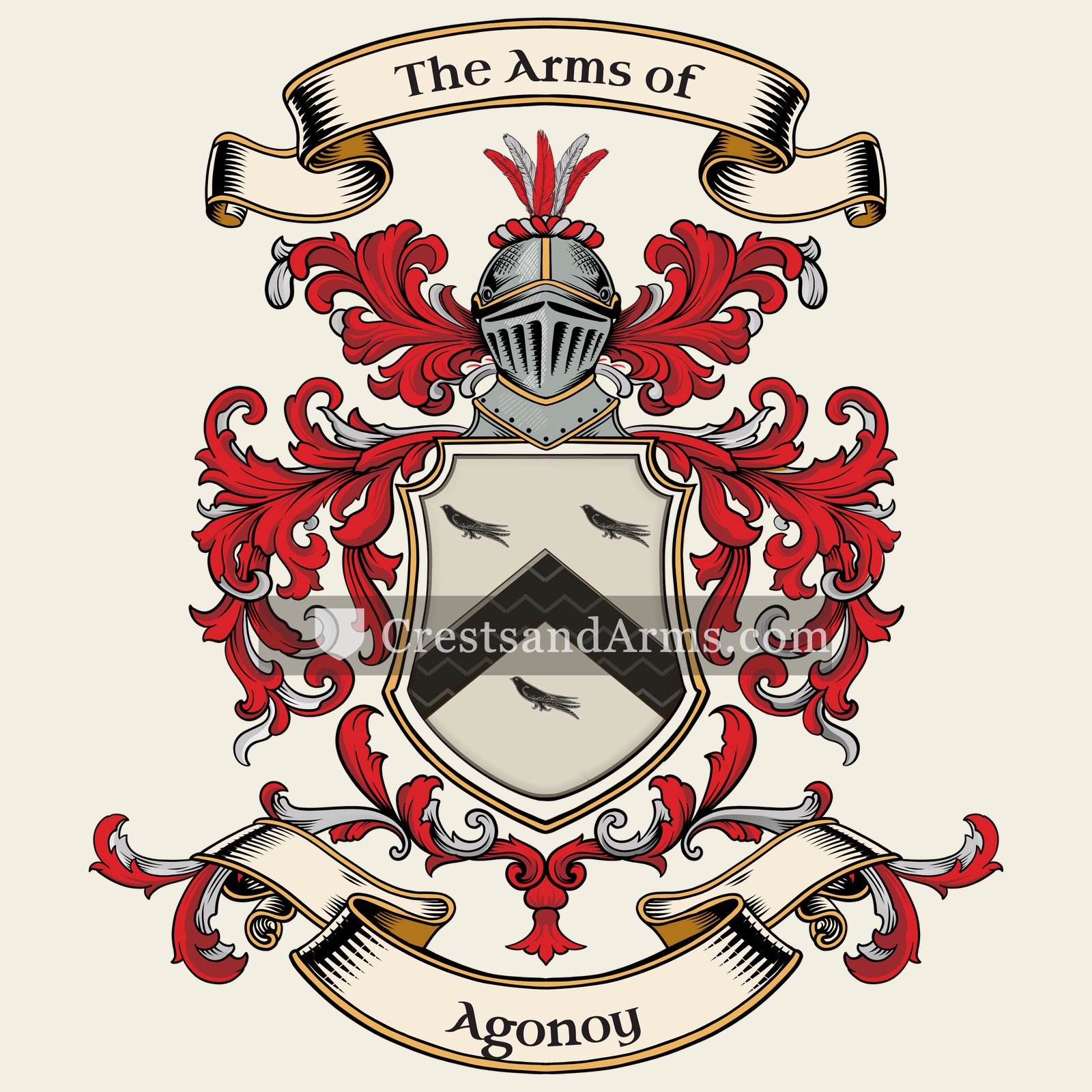 The Agonoy coat of arms