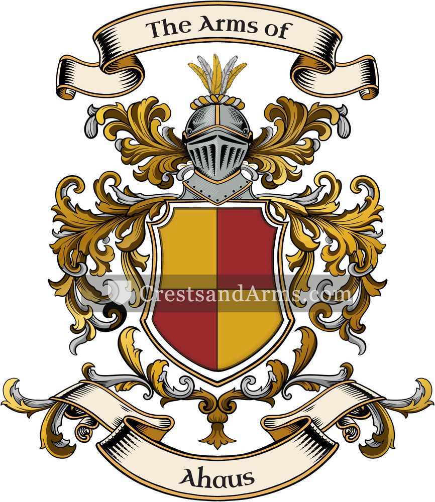 The Ahaus coat of arms, drawn from the recorded blazon
