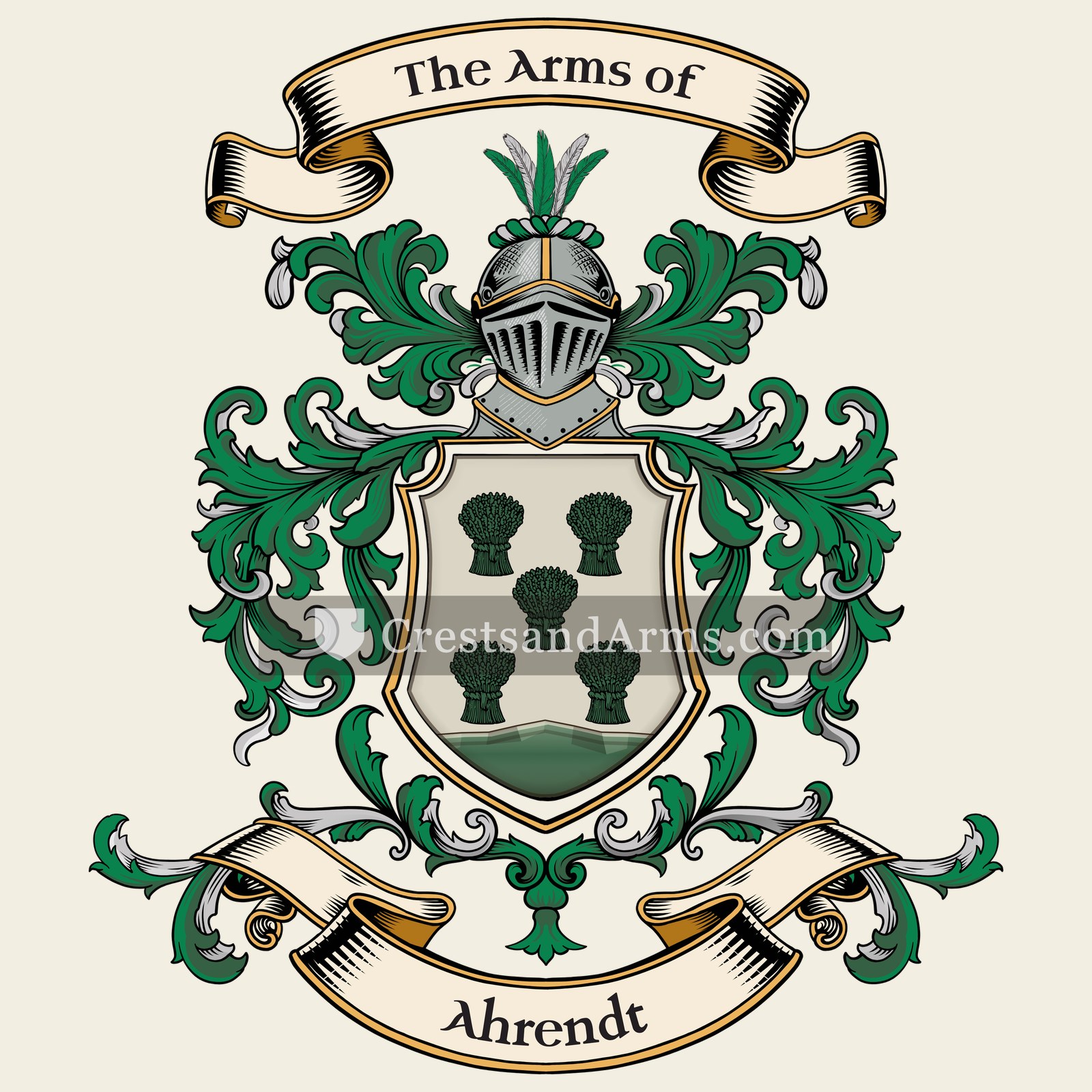The Ahrendt coat of arms