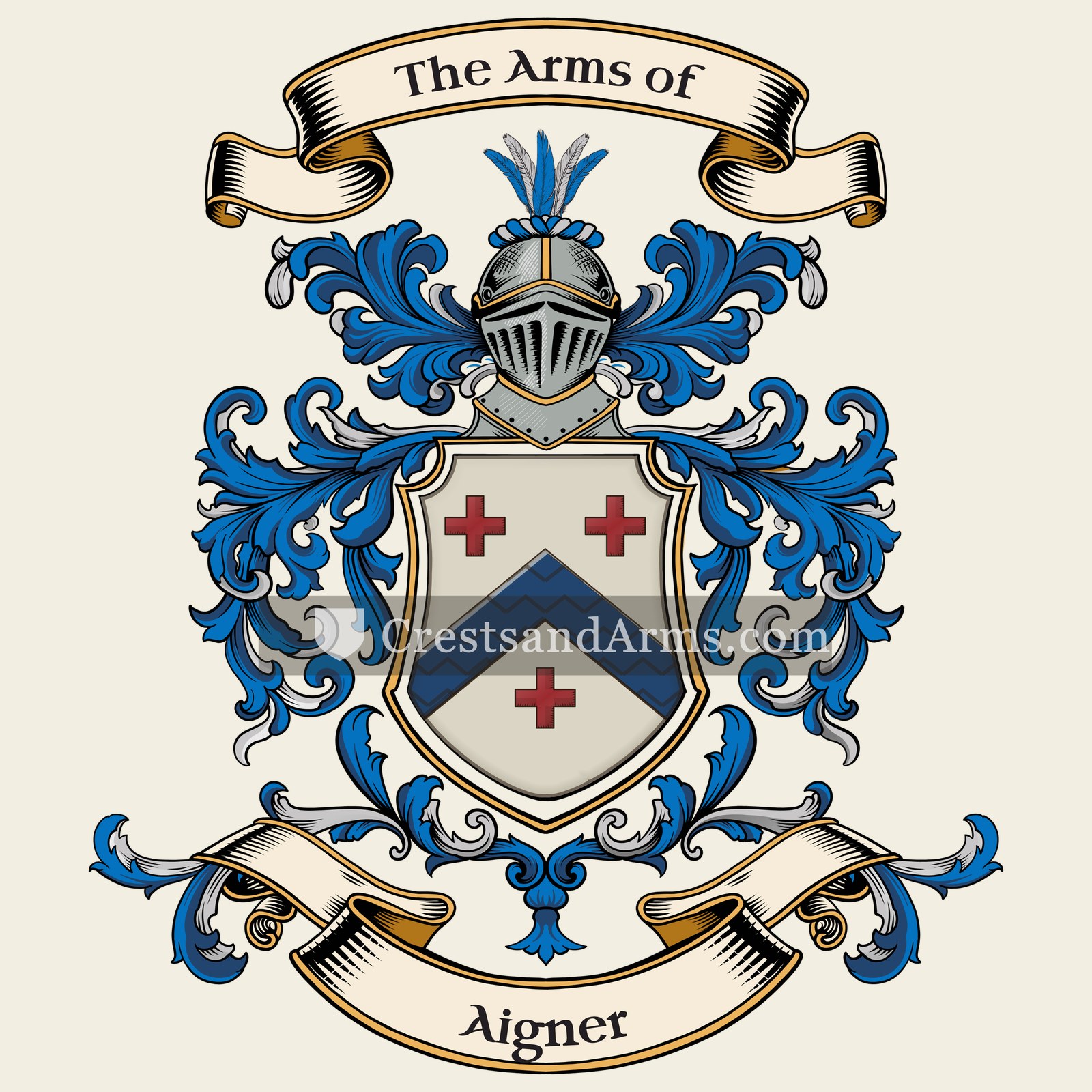 The Aigner coat of arms