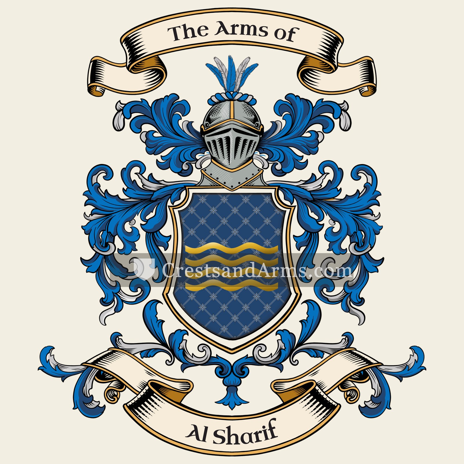 The Al Sharif coat of arms