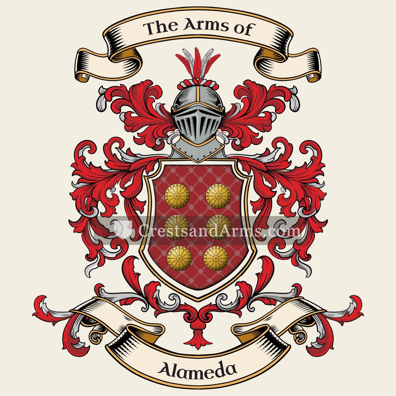 The Alameda coat of arms