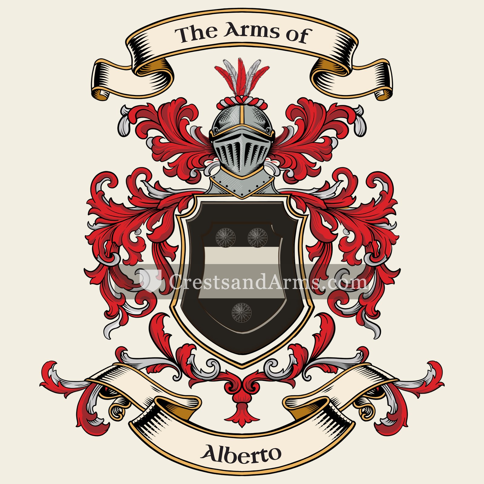 The Alberto coat of arms