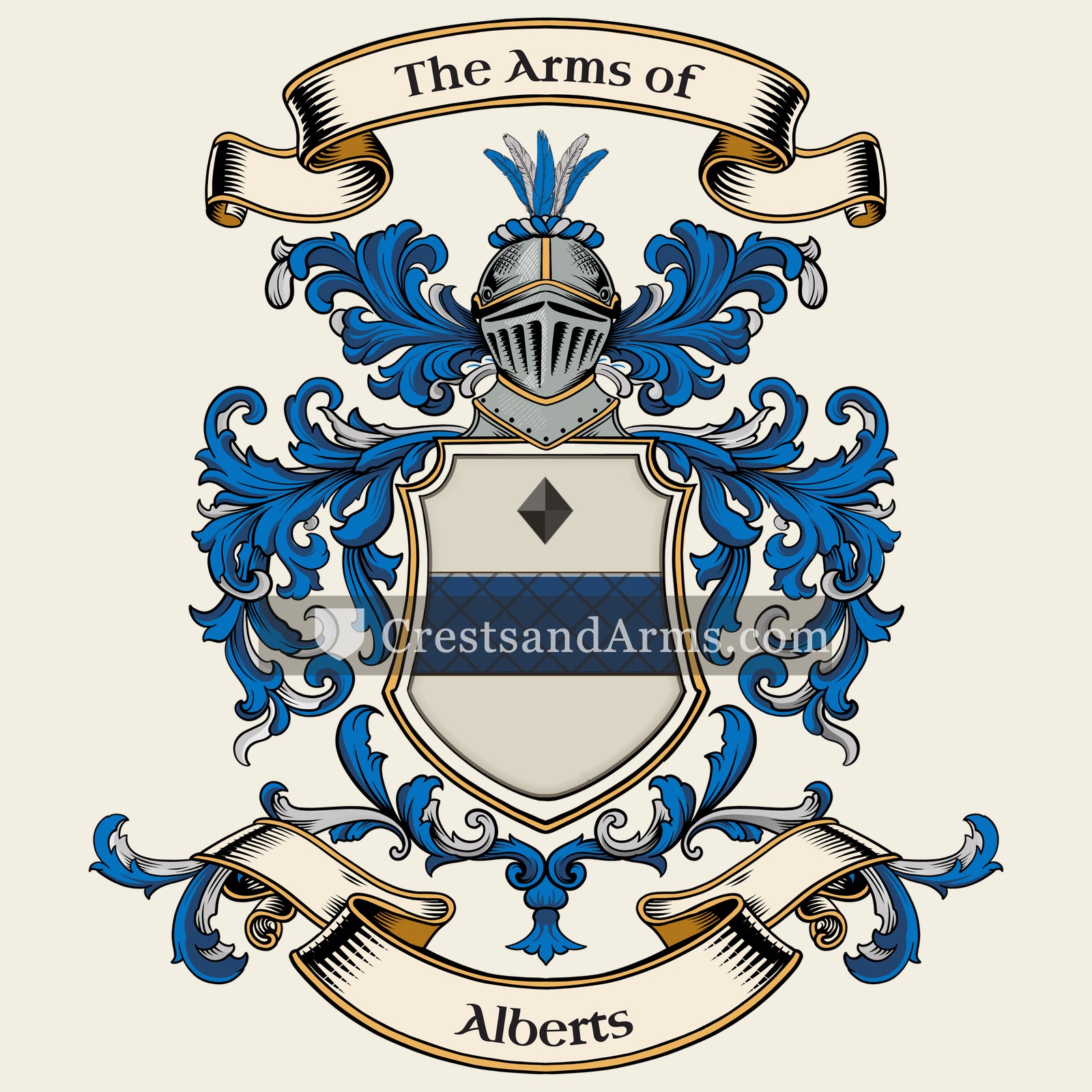 The Alberts coat of arms