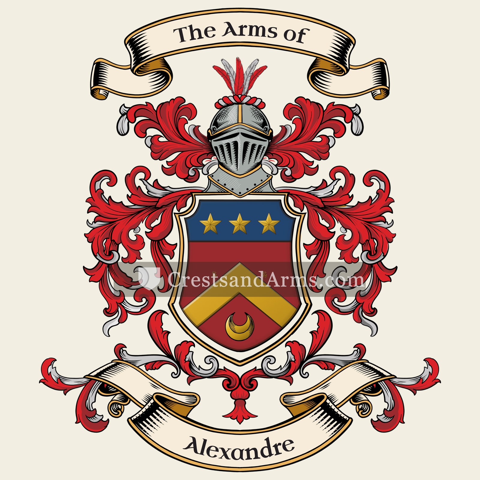 The Alexandre coat of arms