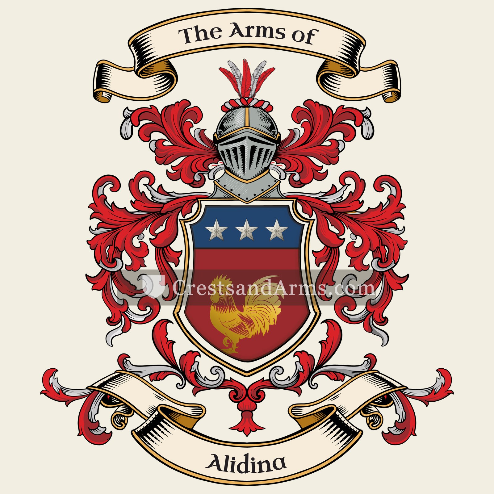 The Alidina coat of arms
