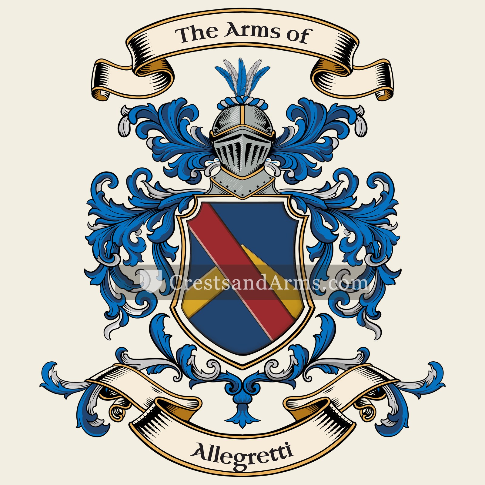 The Allegretti coat of arms