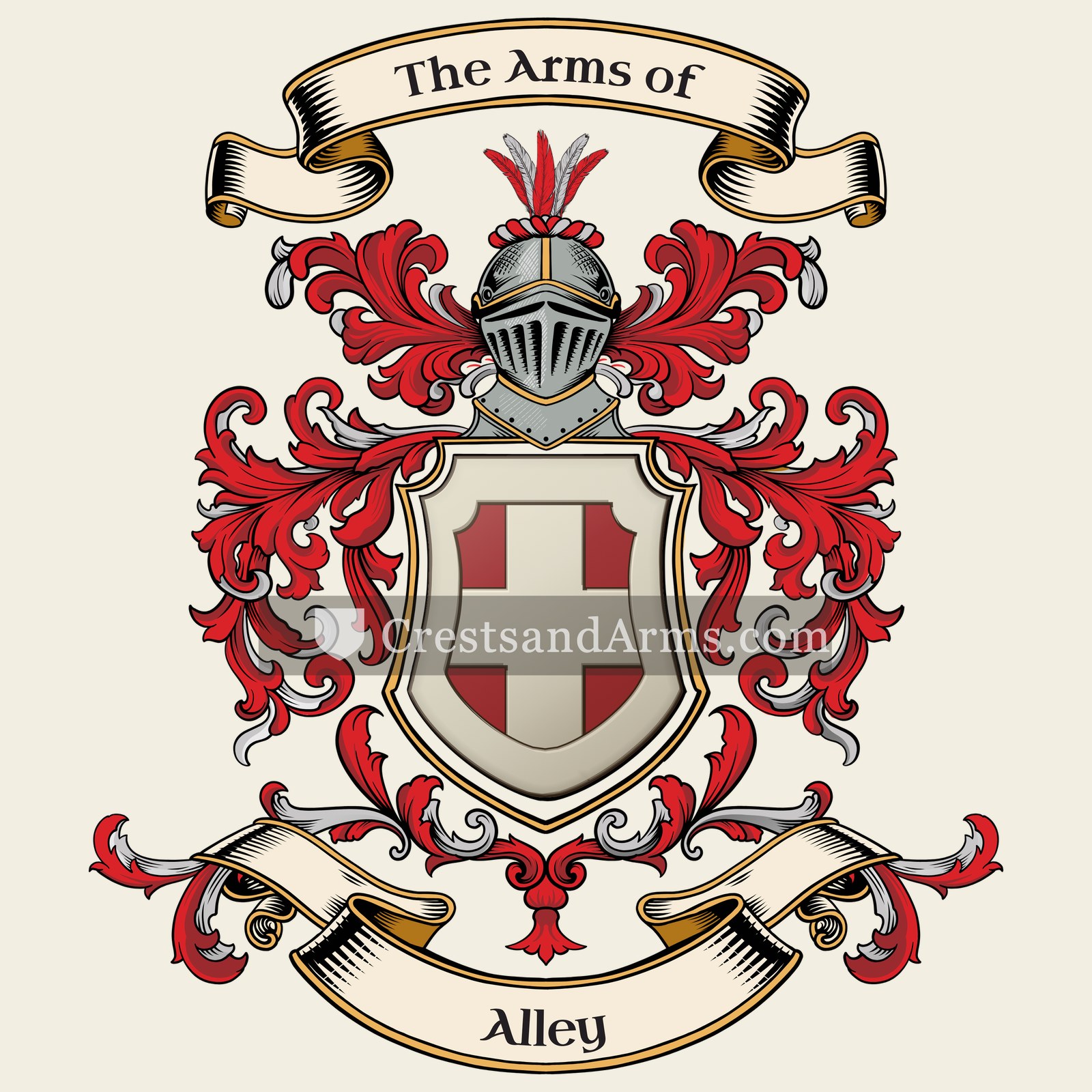 The Alley coat of arms