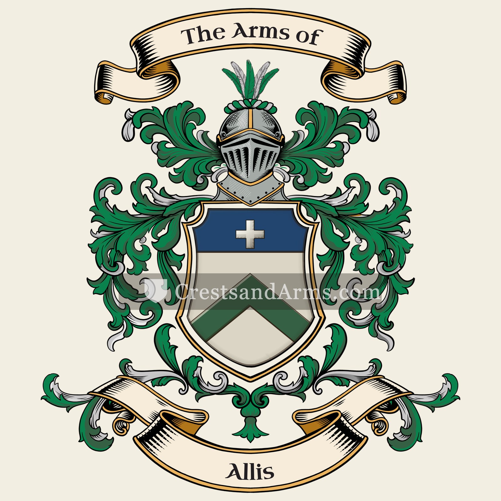 The Allis coat of arms
