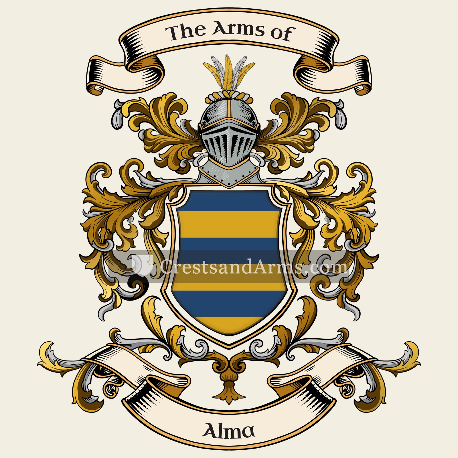The Alma coat of arms