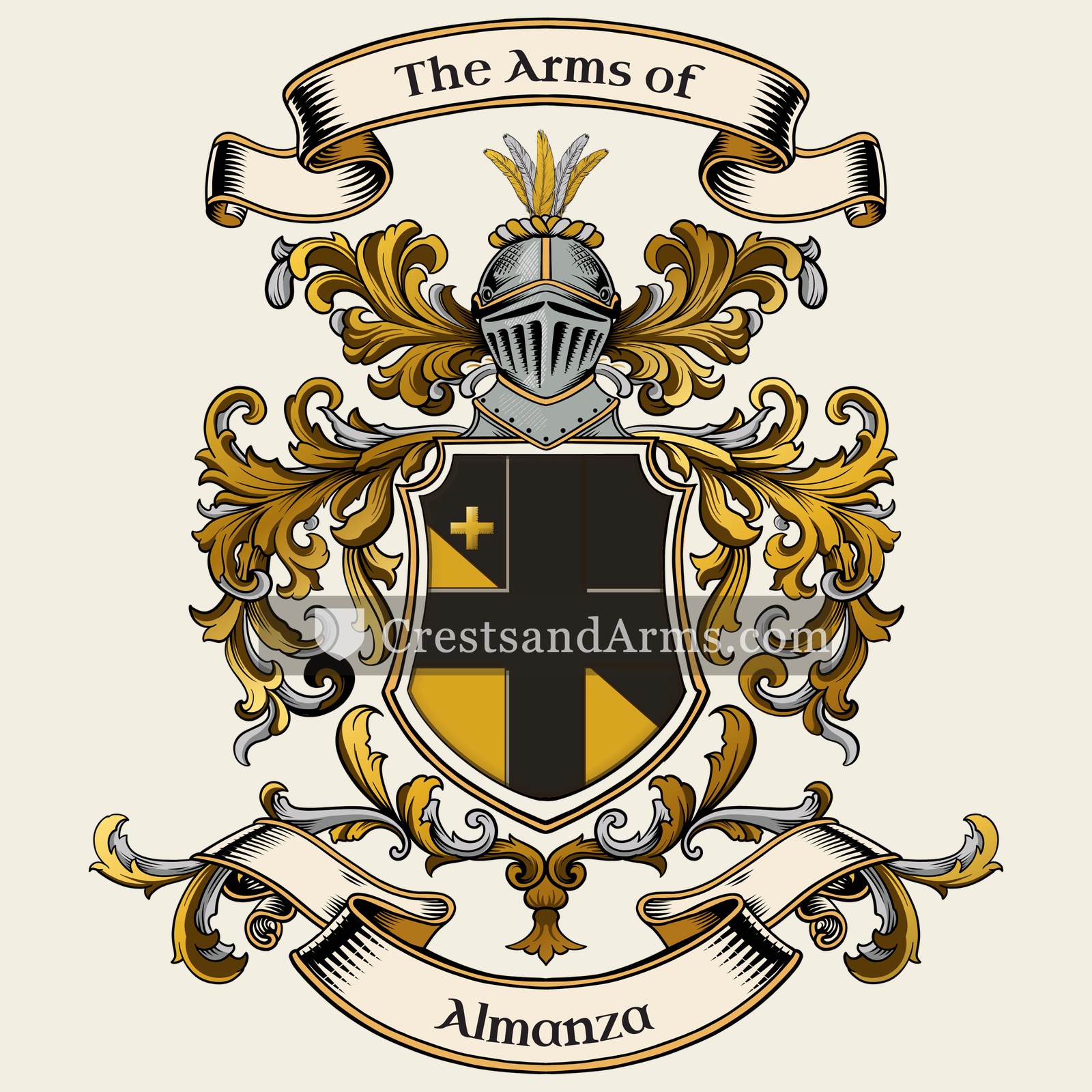 The Almanza coat of arms