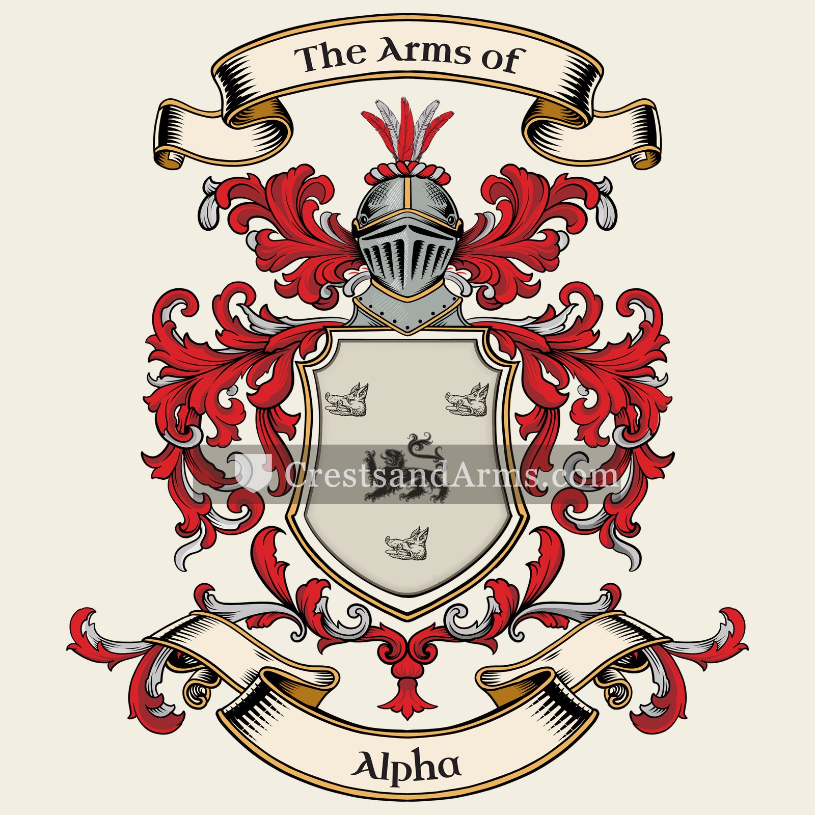 The arms