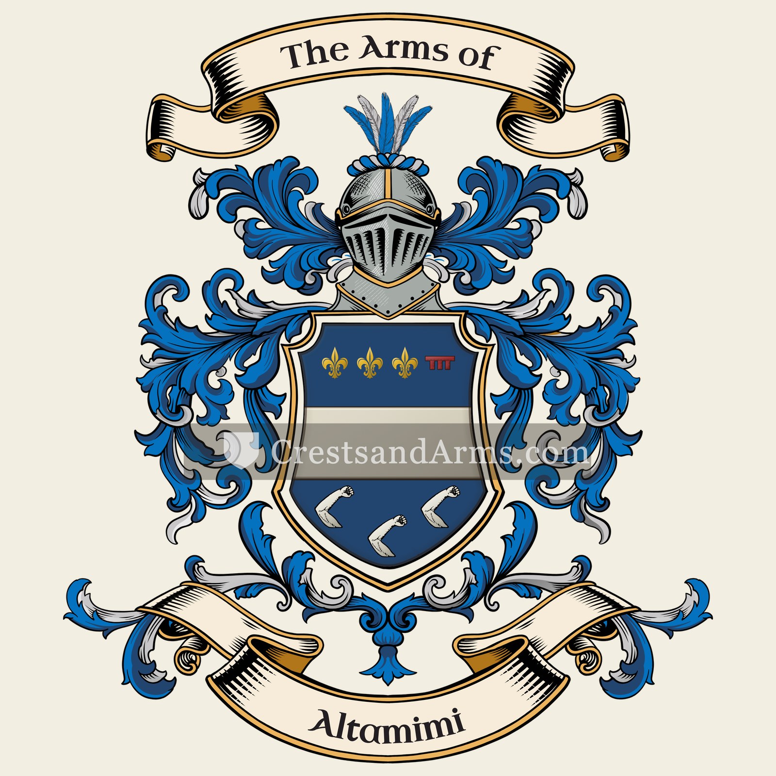 The arms