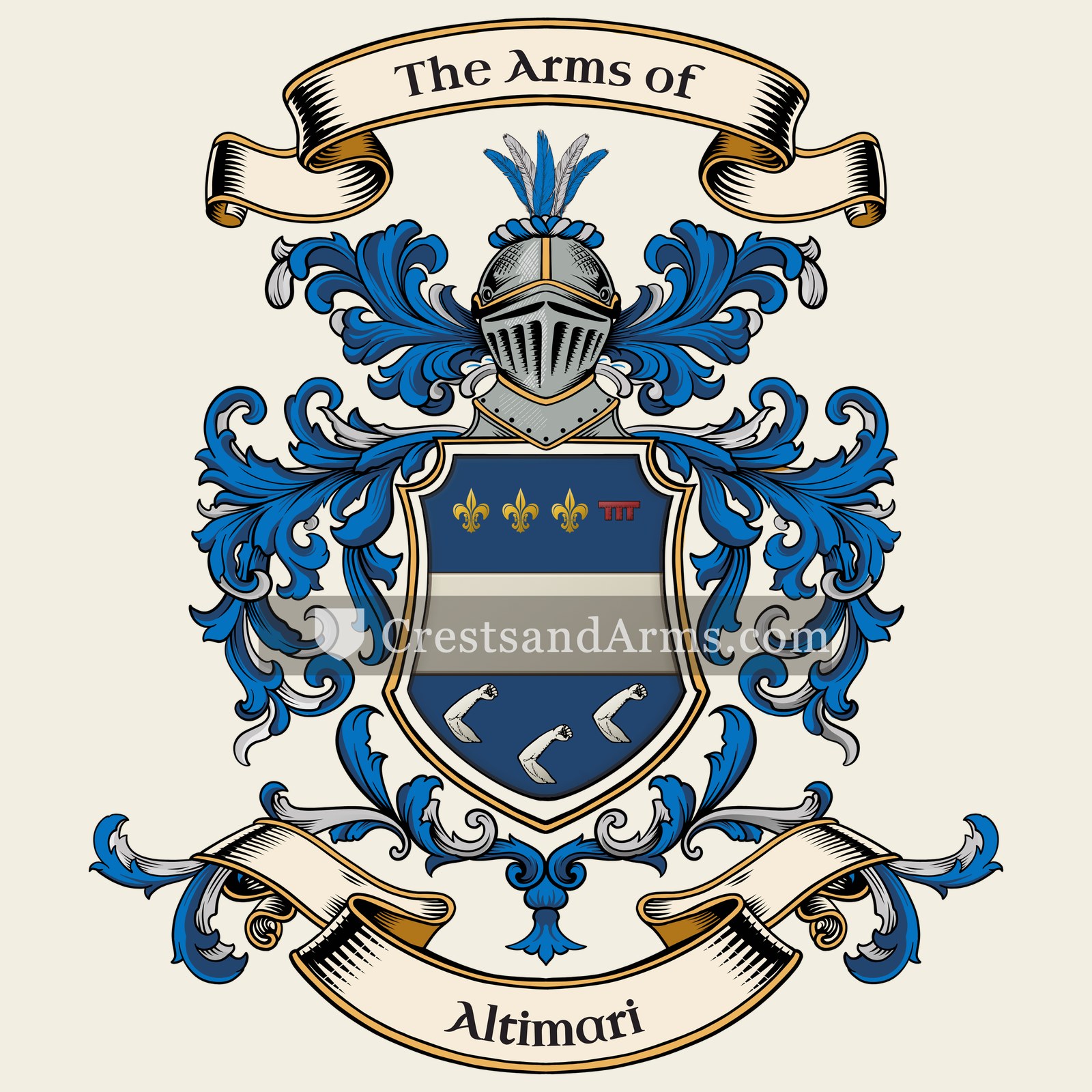 The arms