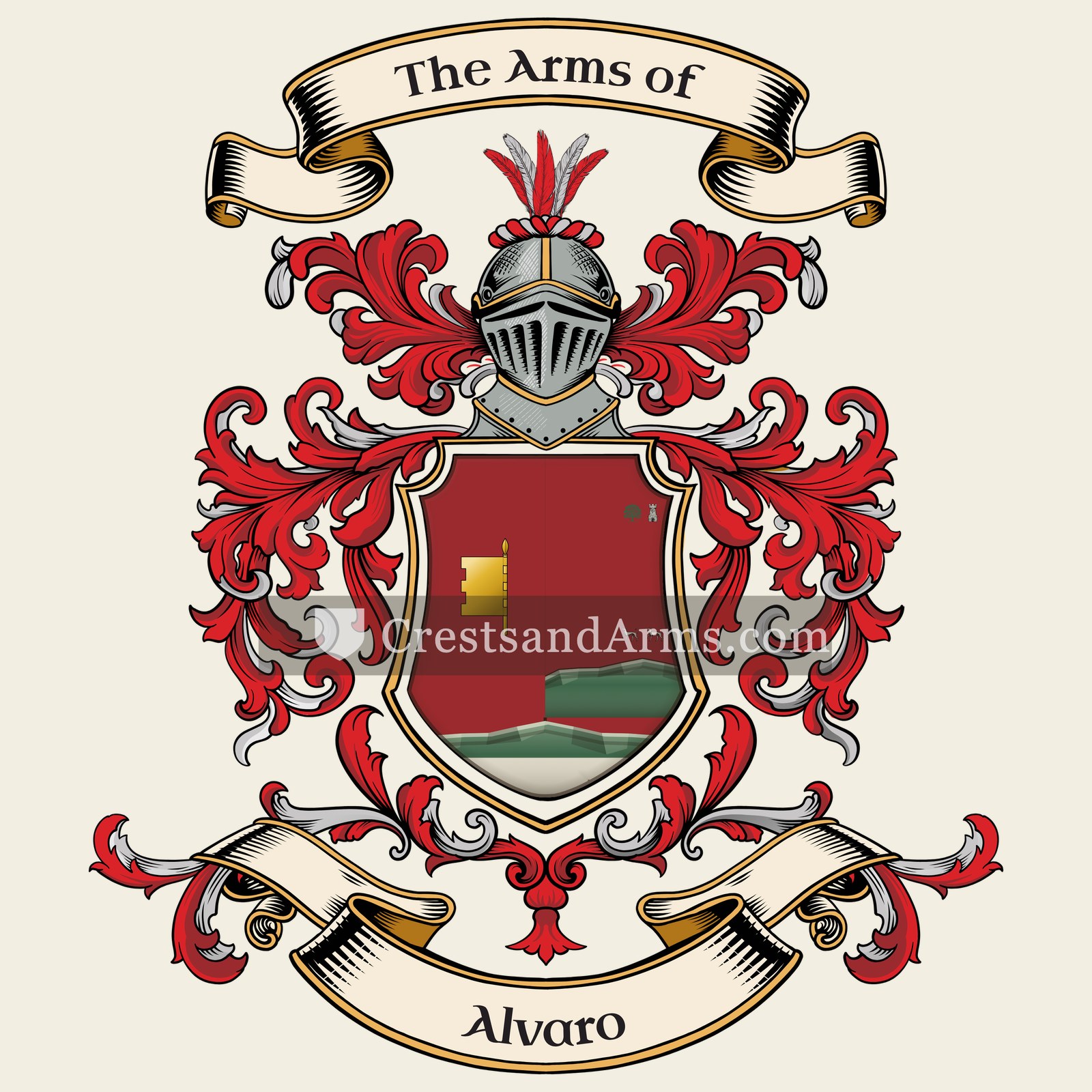 The arms