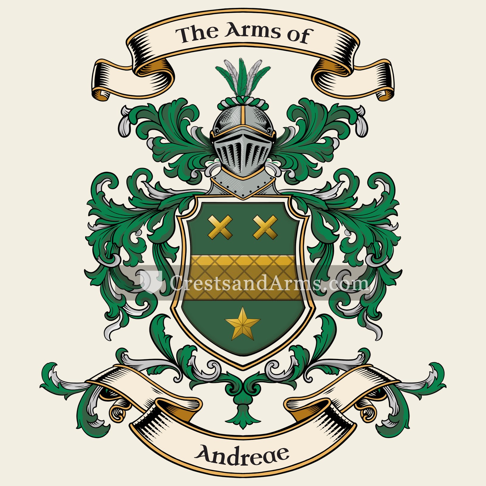 The Andreae coat of arms