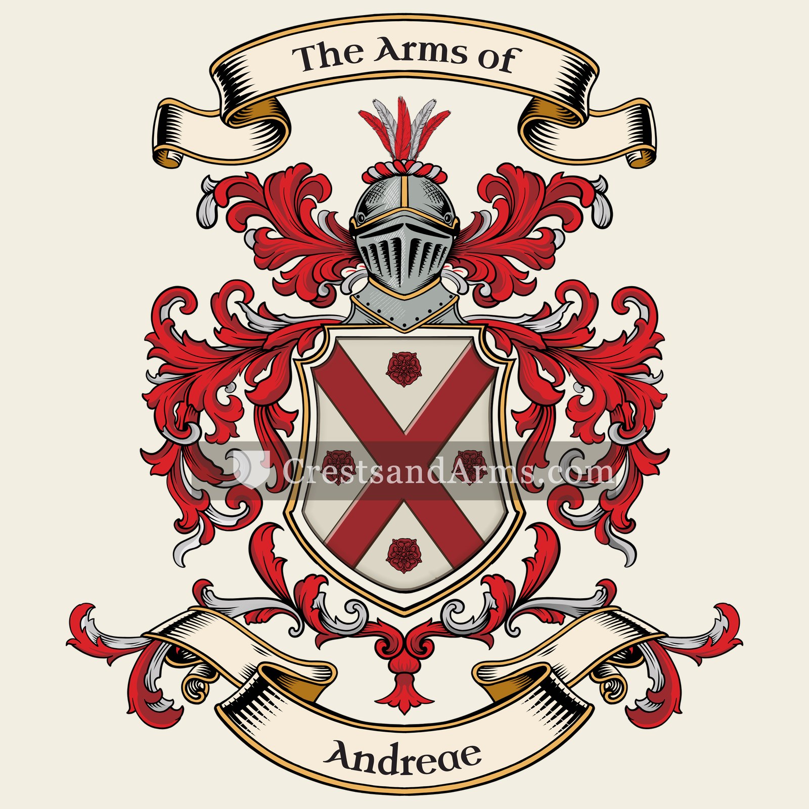 The Andreae coat of arms