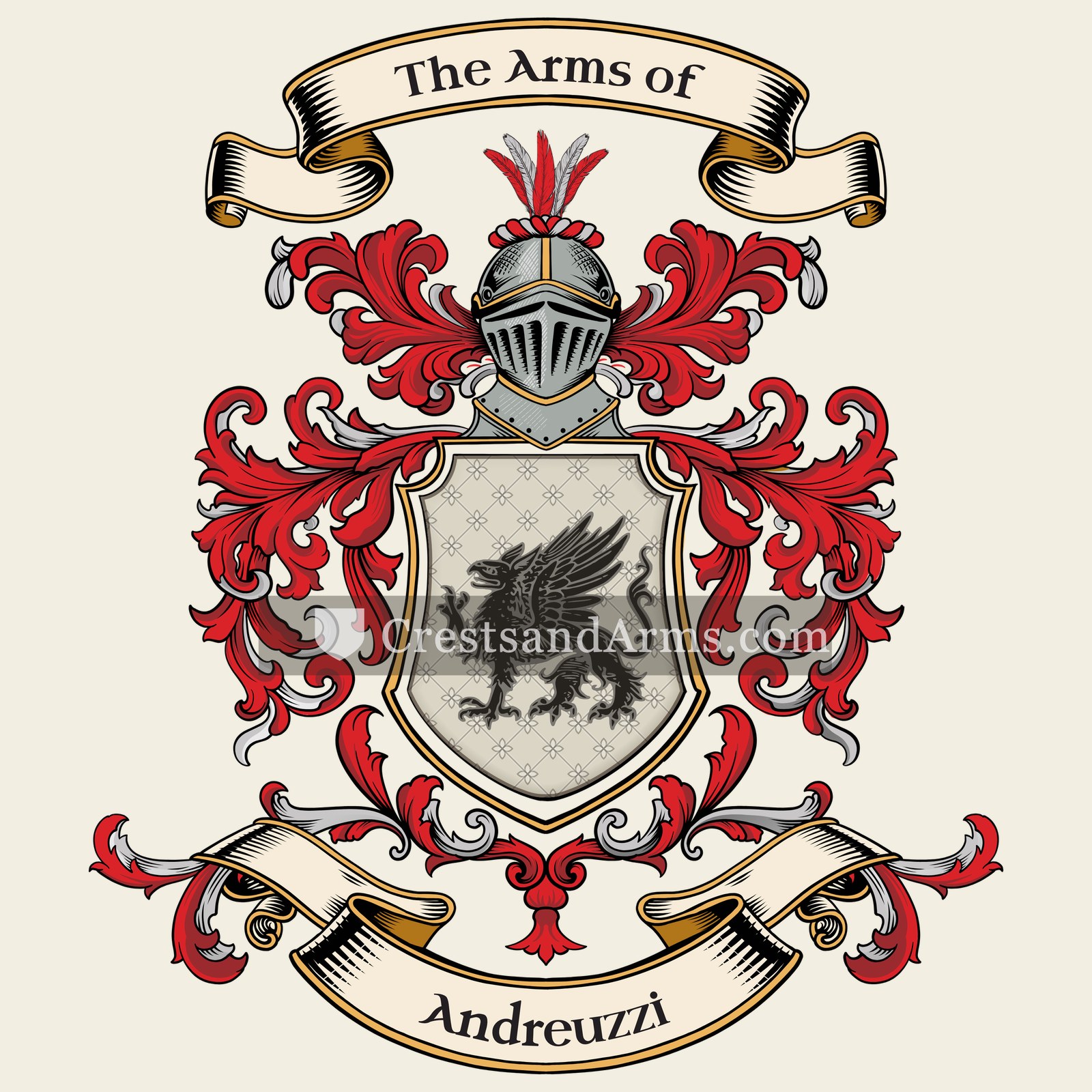 The Andreuzzi coat of arms