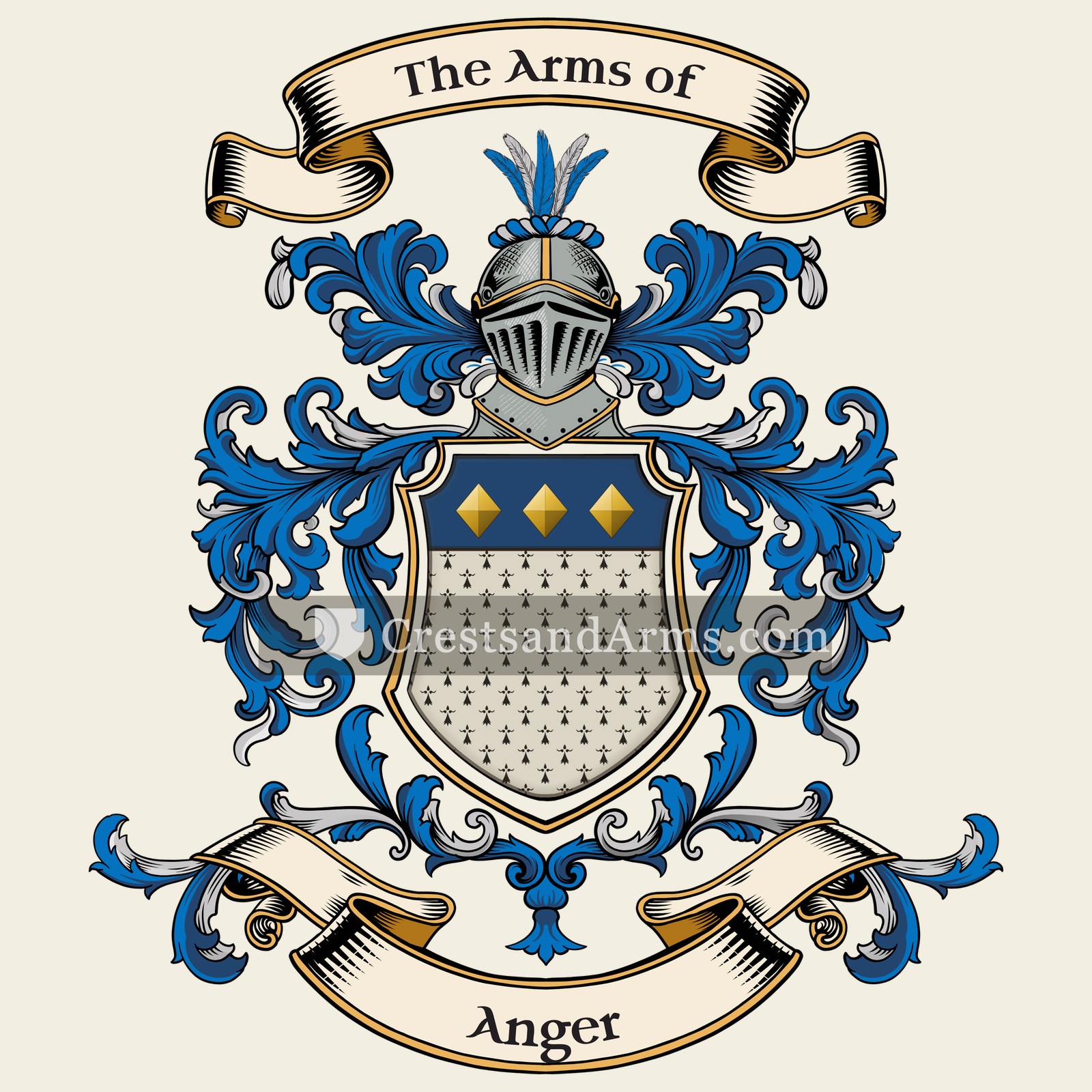 The Anger coat of arms