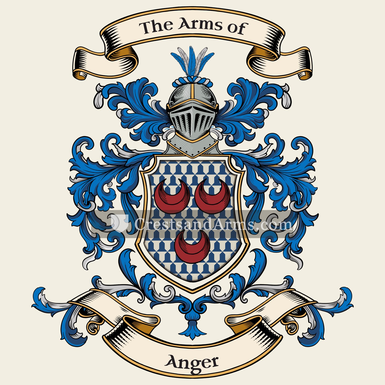 The Anger coat of arms