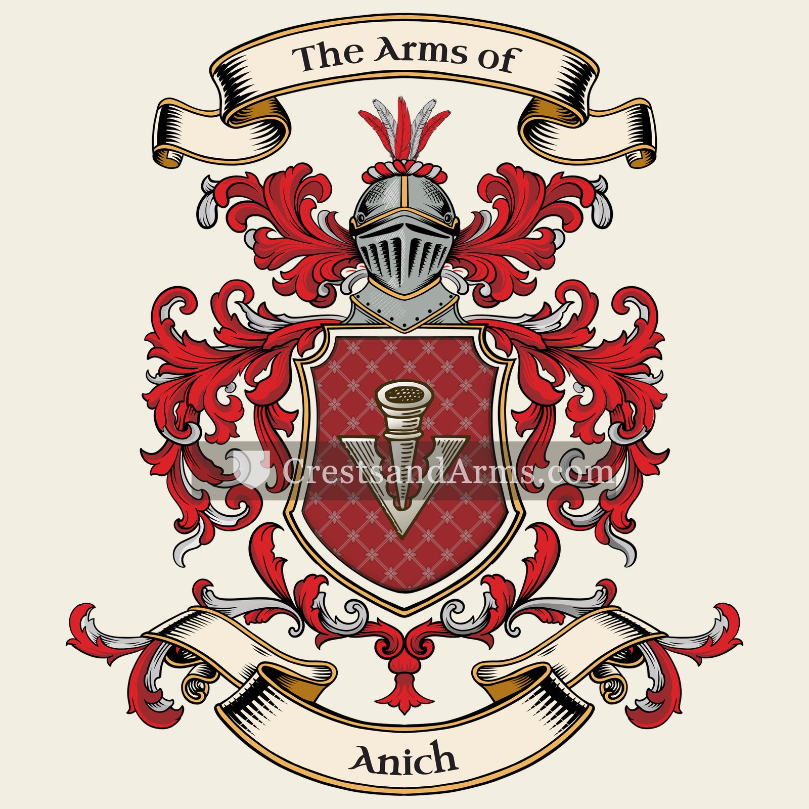 The Anich coat of arms