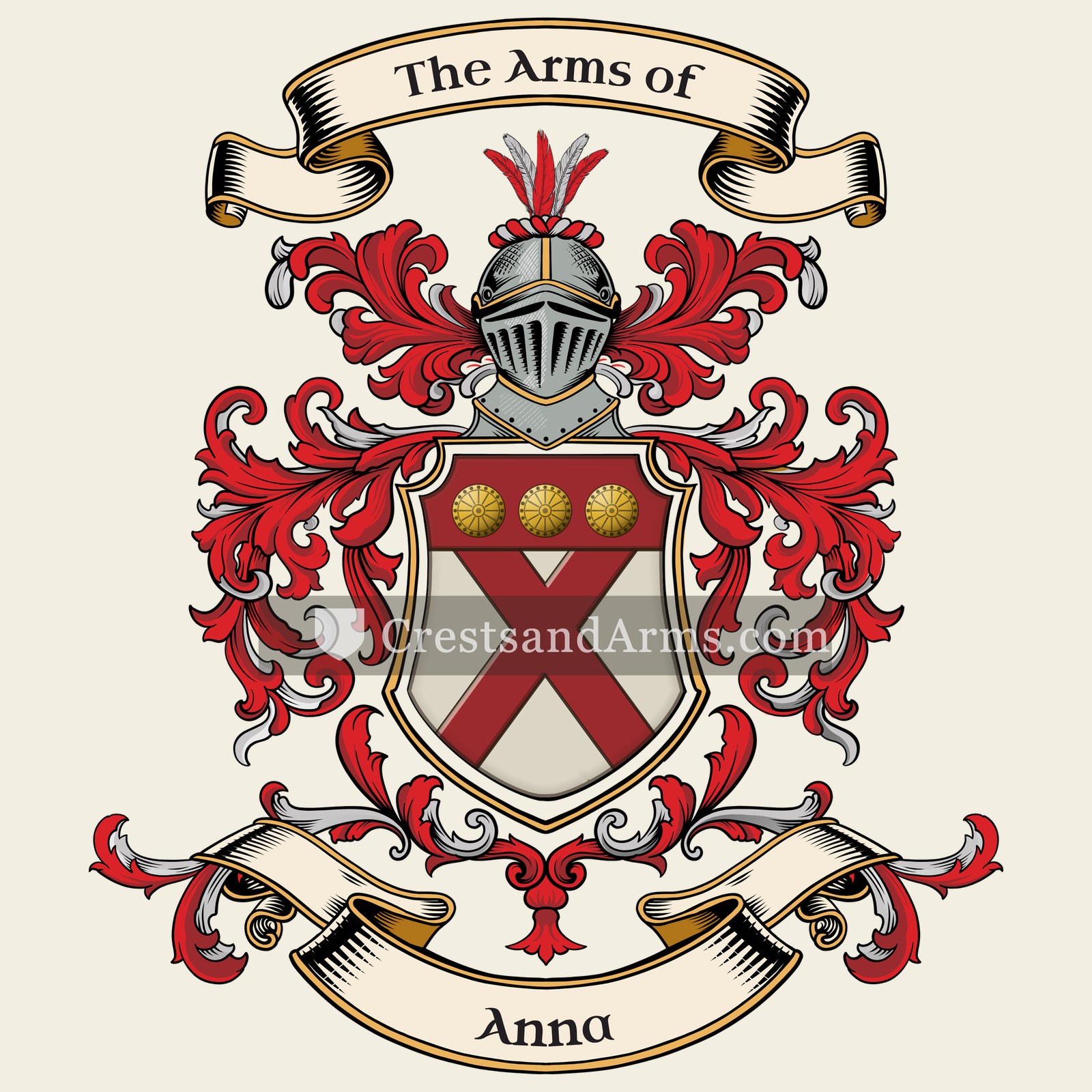 The Anna coat of arms