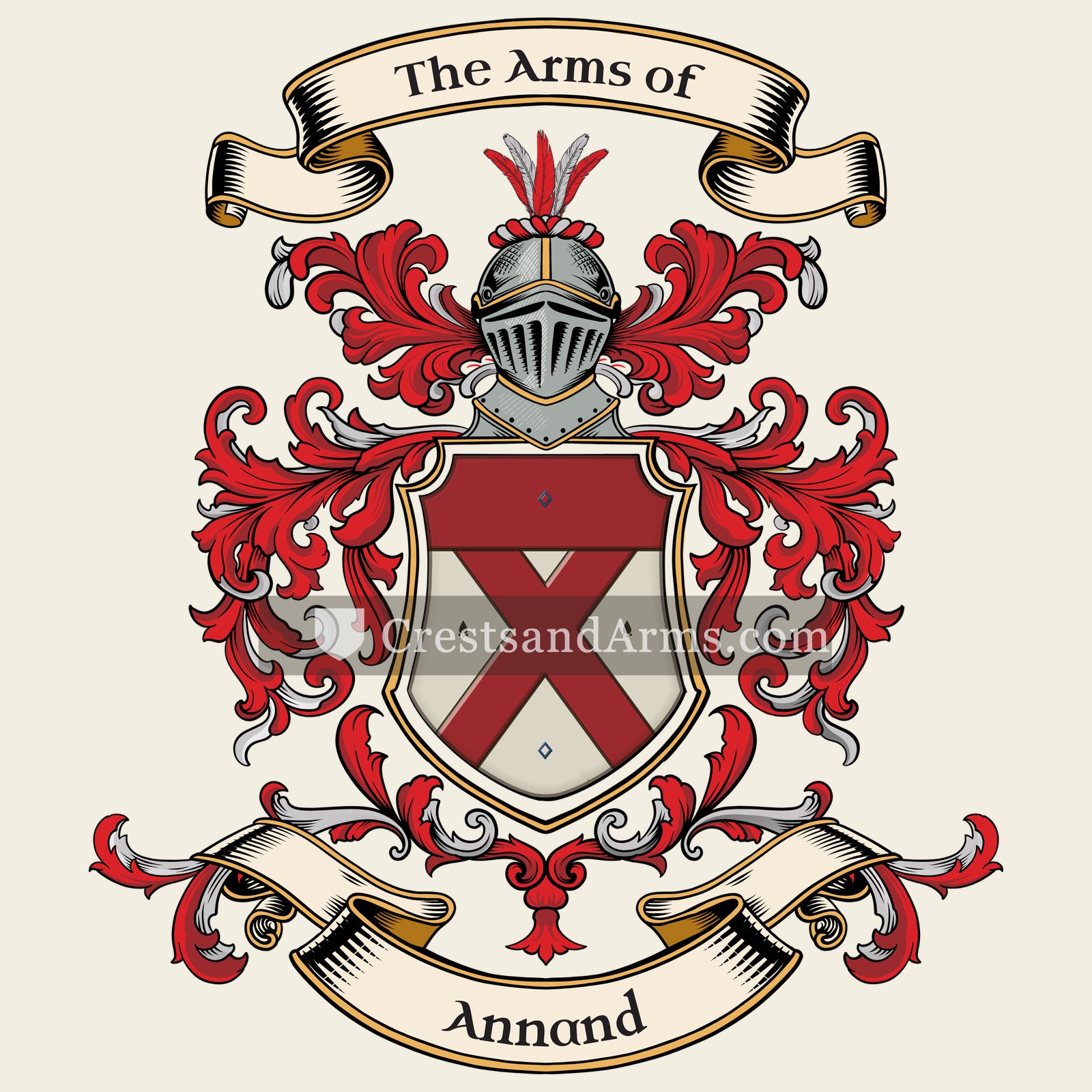 The Annand coat of arms