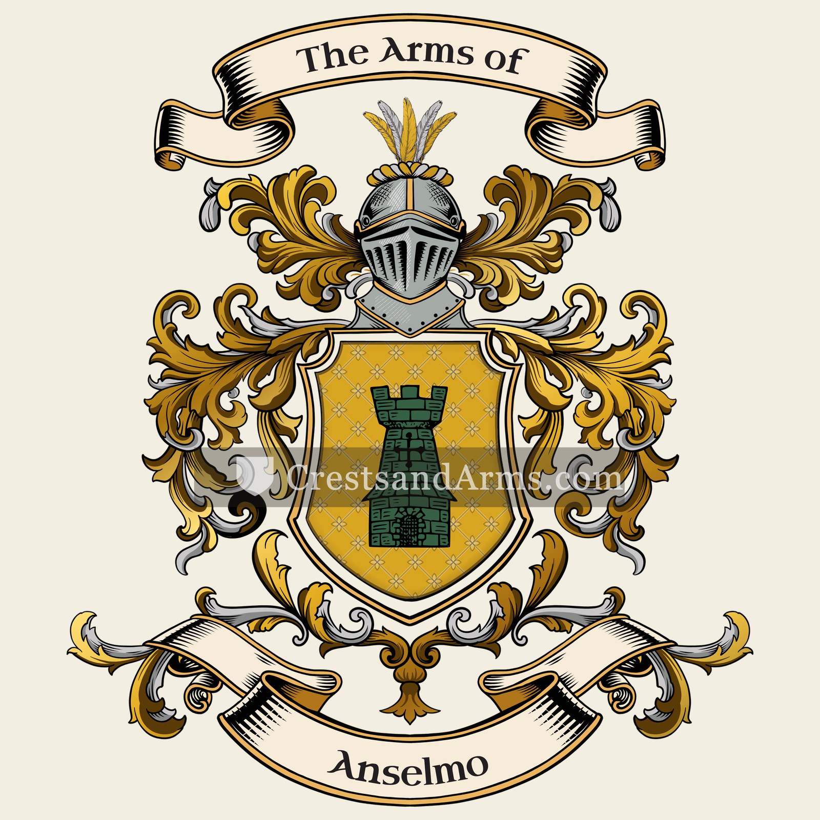 The Anselmo coat of arms
