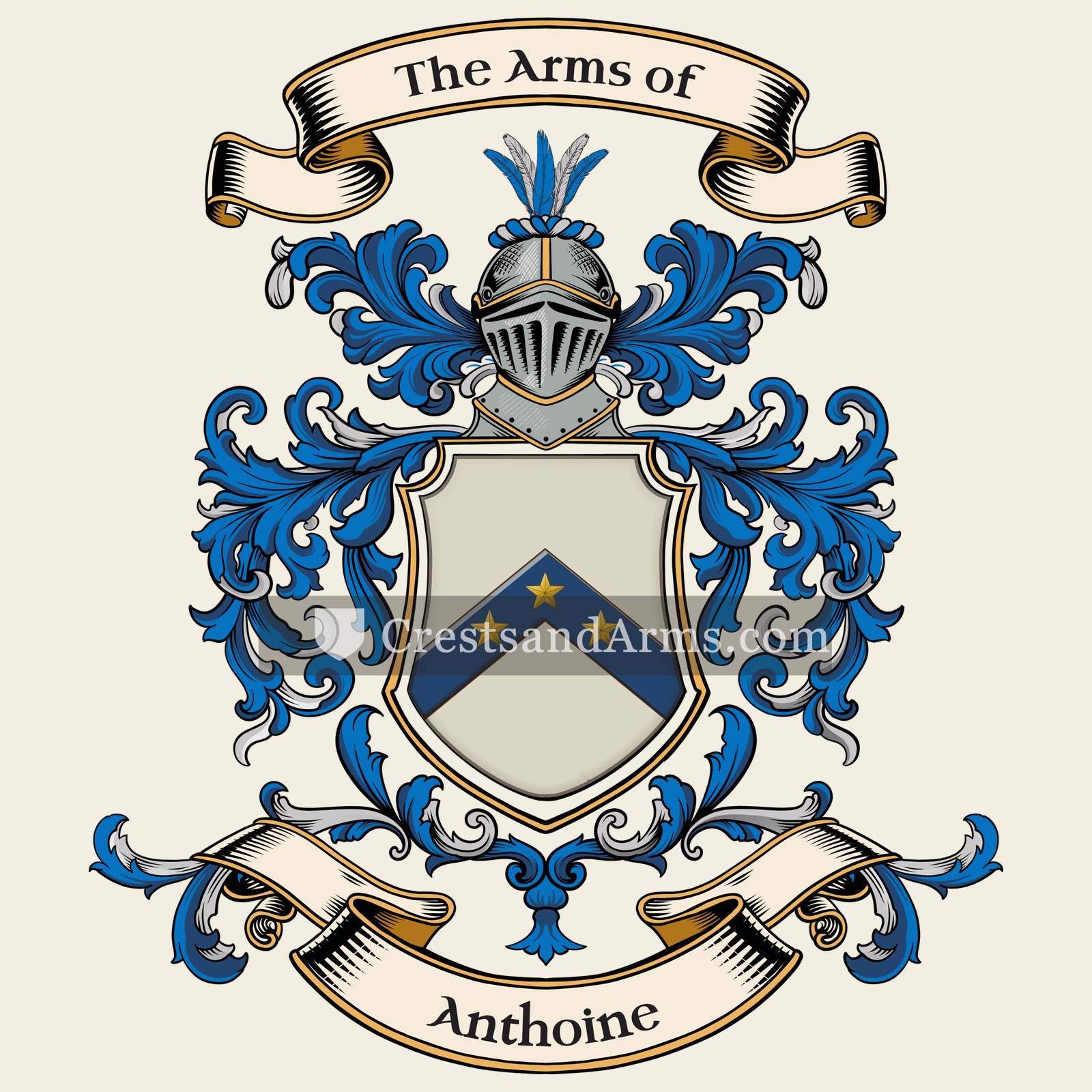 The Anthoine coat of arms