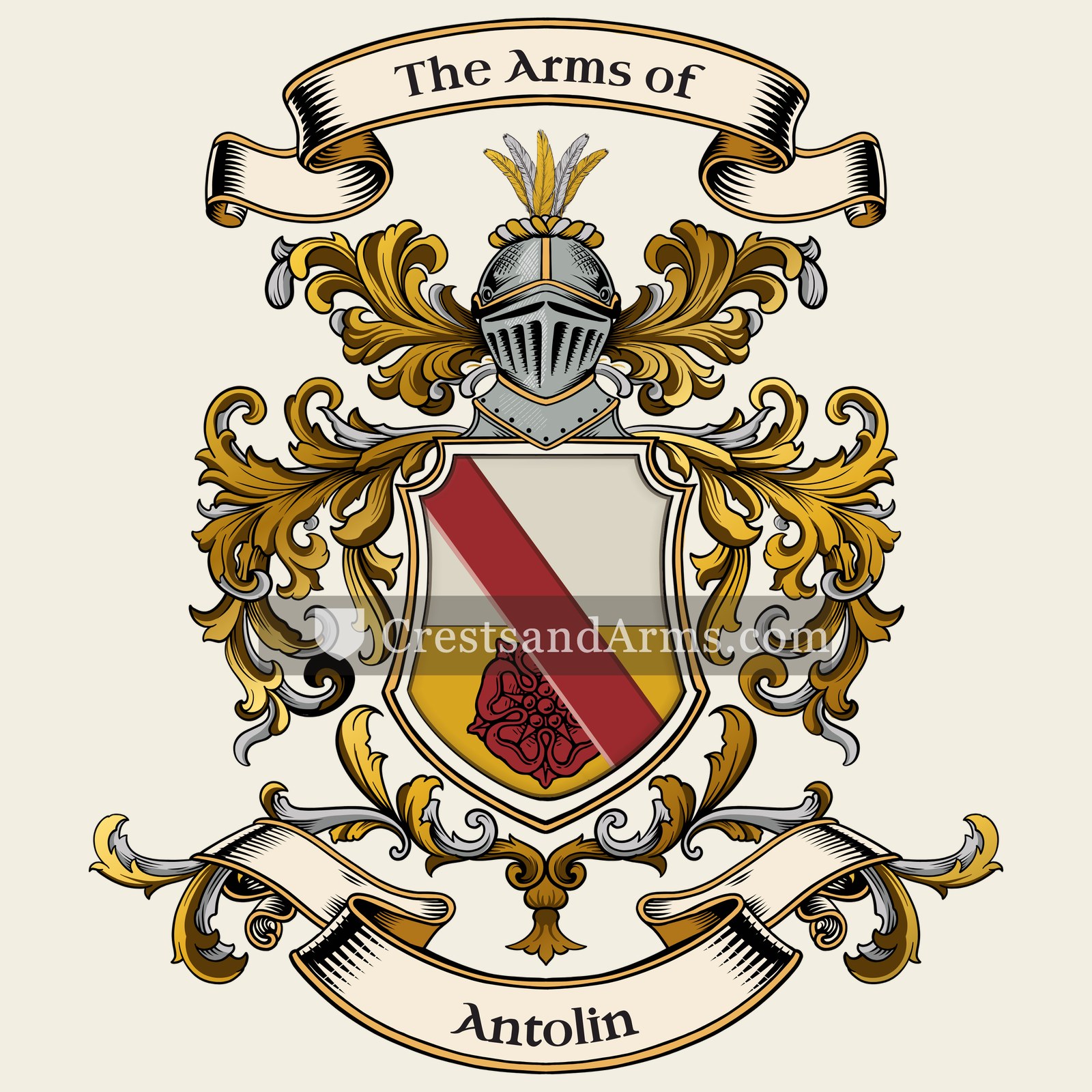 The Antolin coat of arms