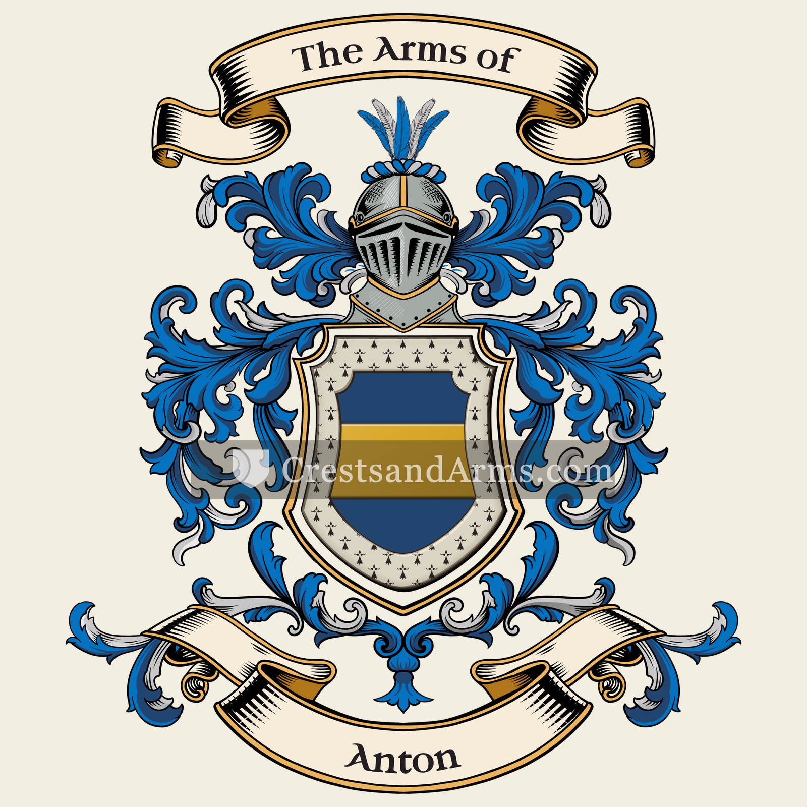 The Anton coat of arms