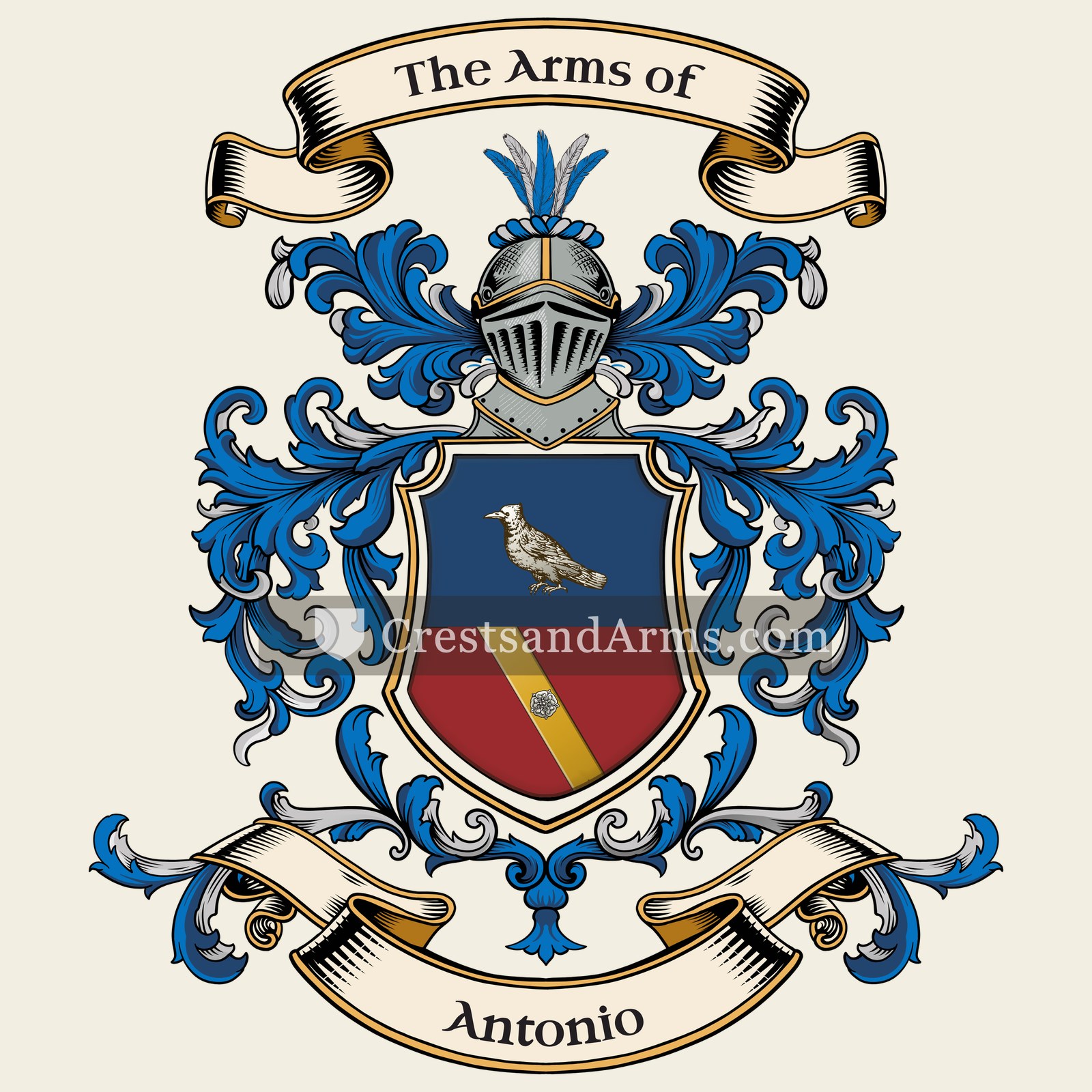 The Antonio coat of arms