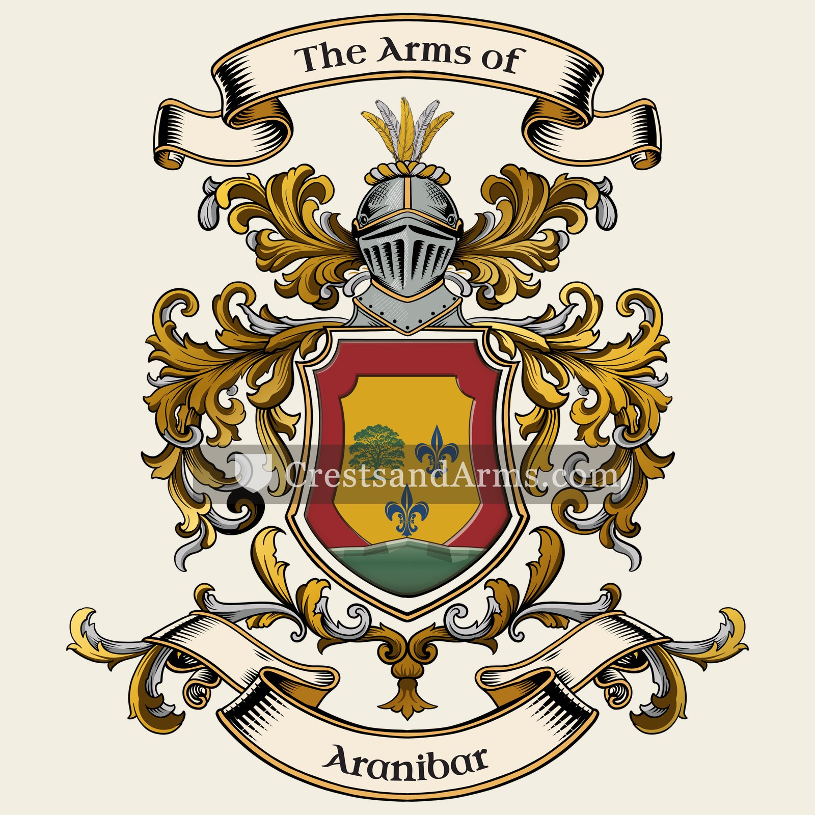 The Aranibar coat of arms