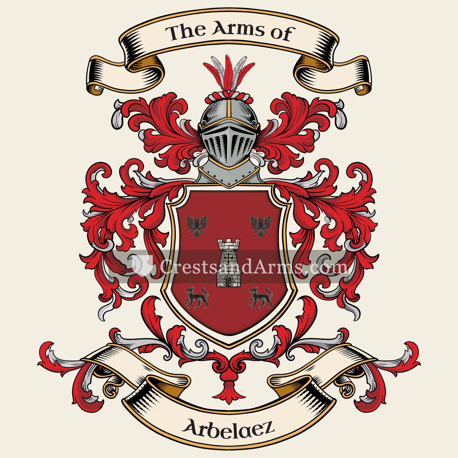 The arms