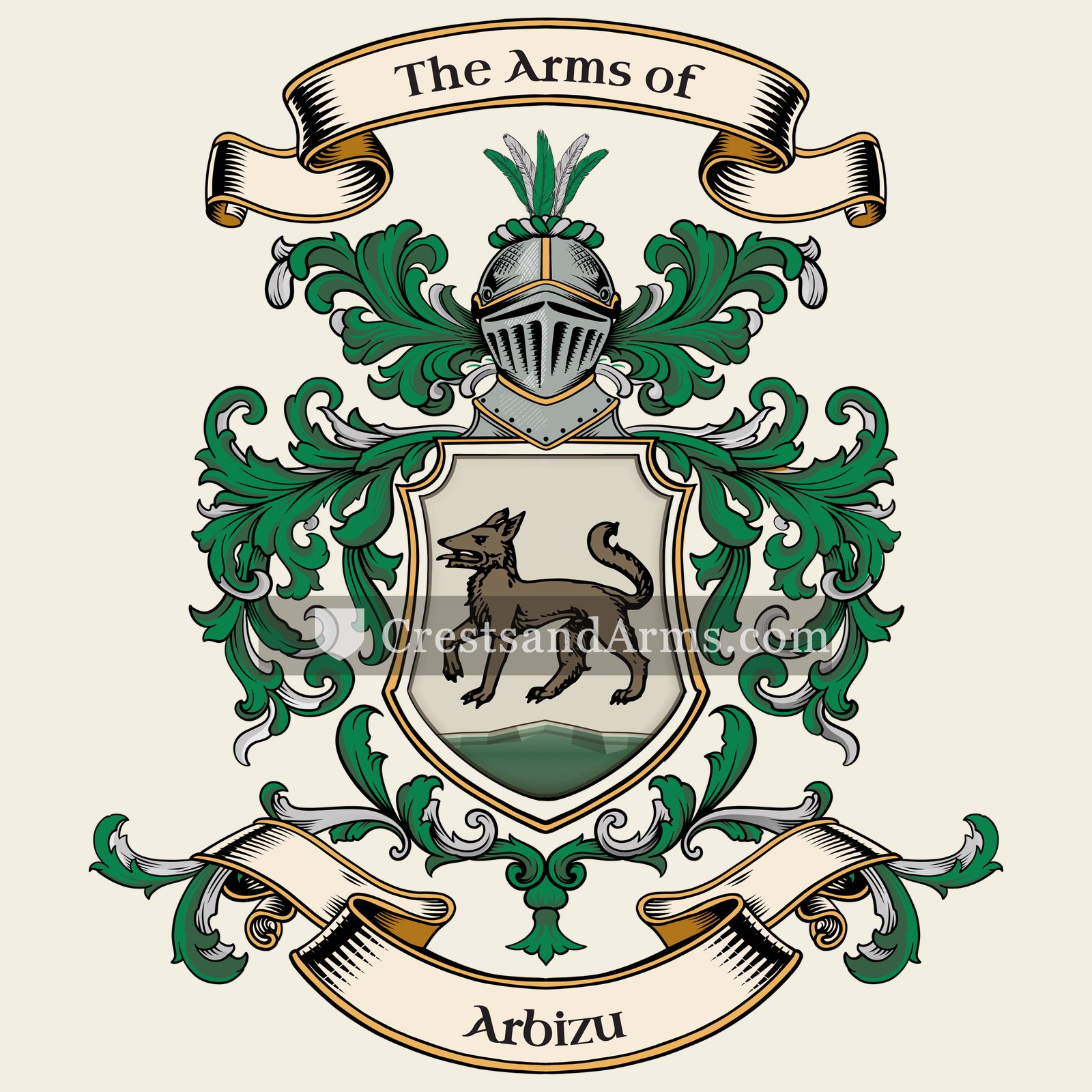 The Arbizu coat of arms