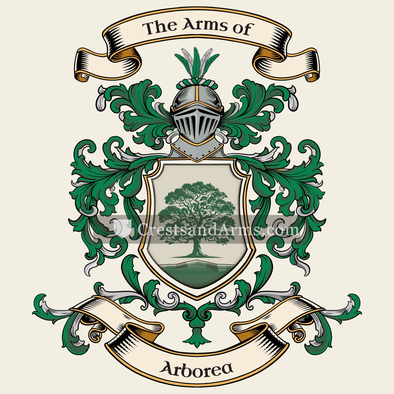 The Arborea coat of arms