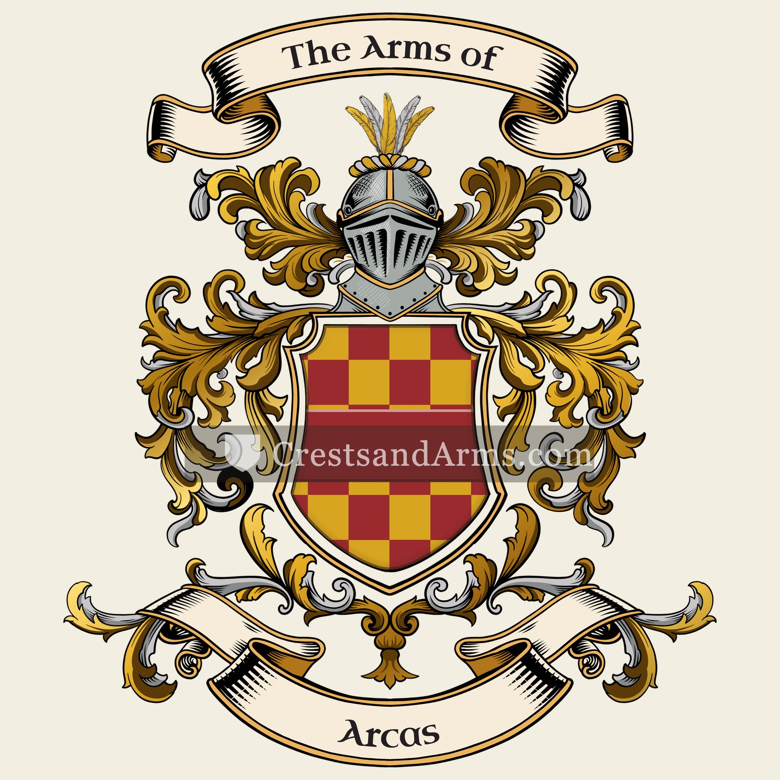 The Arcas coat of arms